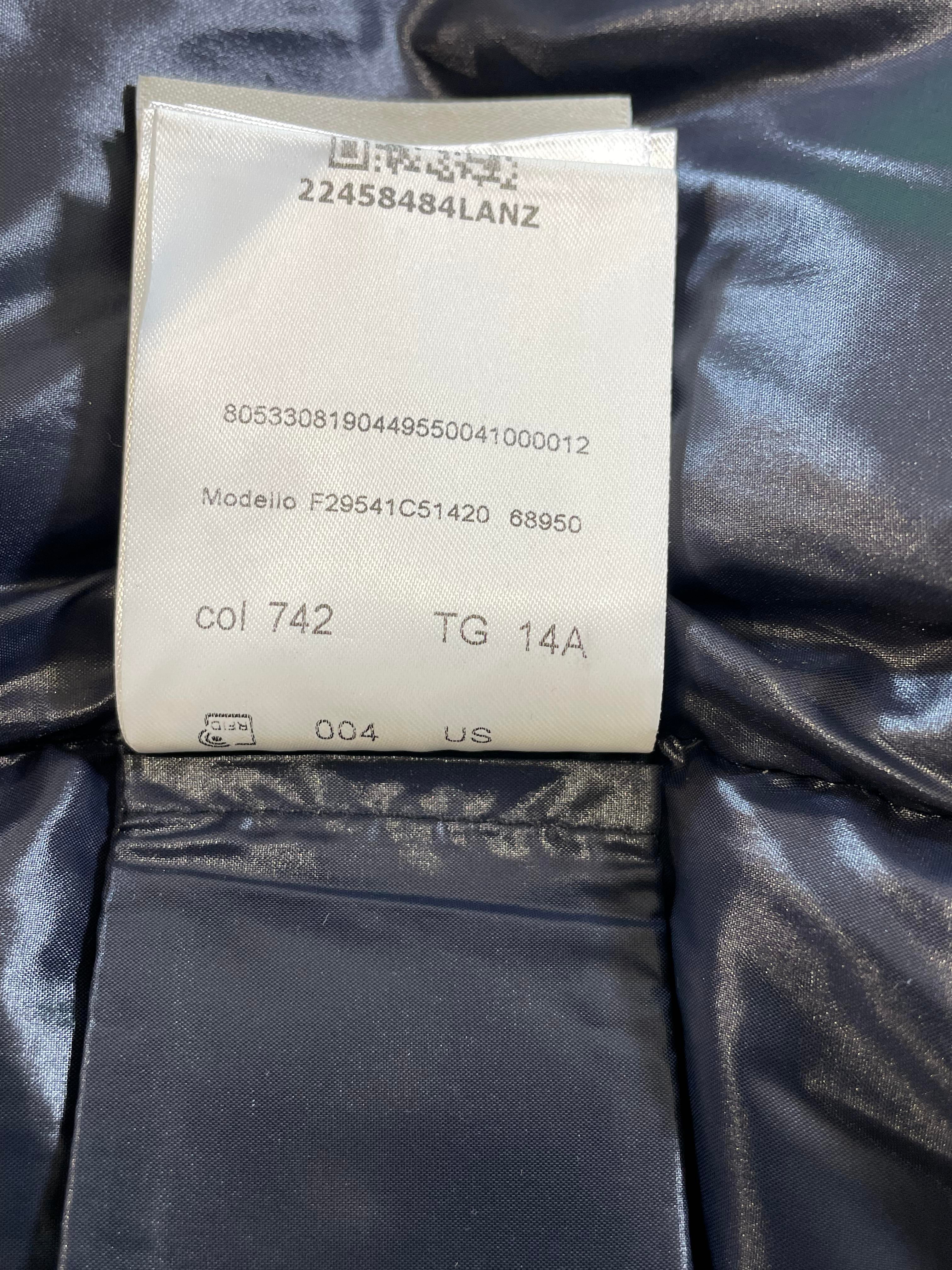 Moncler Berry Giubotto (Girl's) Navy Jacket
