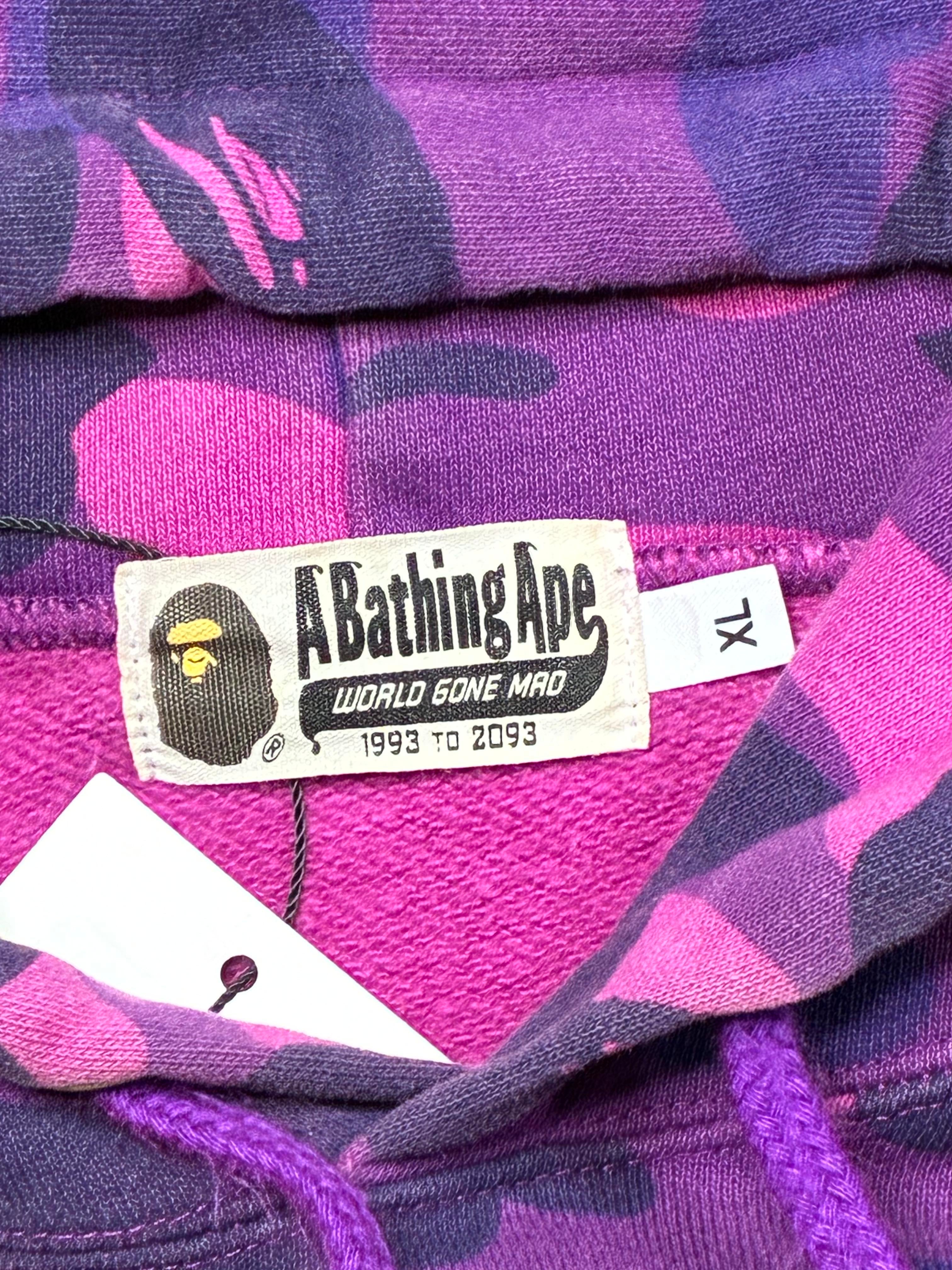 Bape Purple Camo Hoodie
