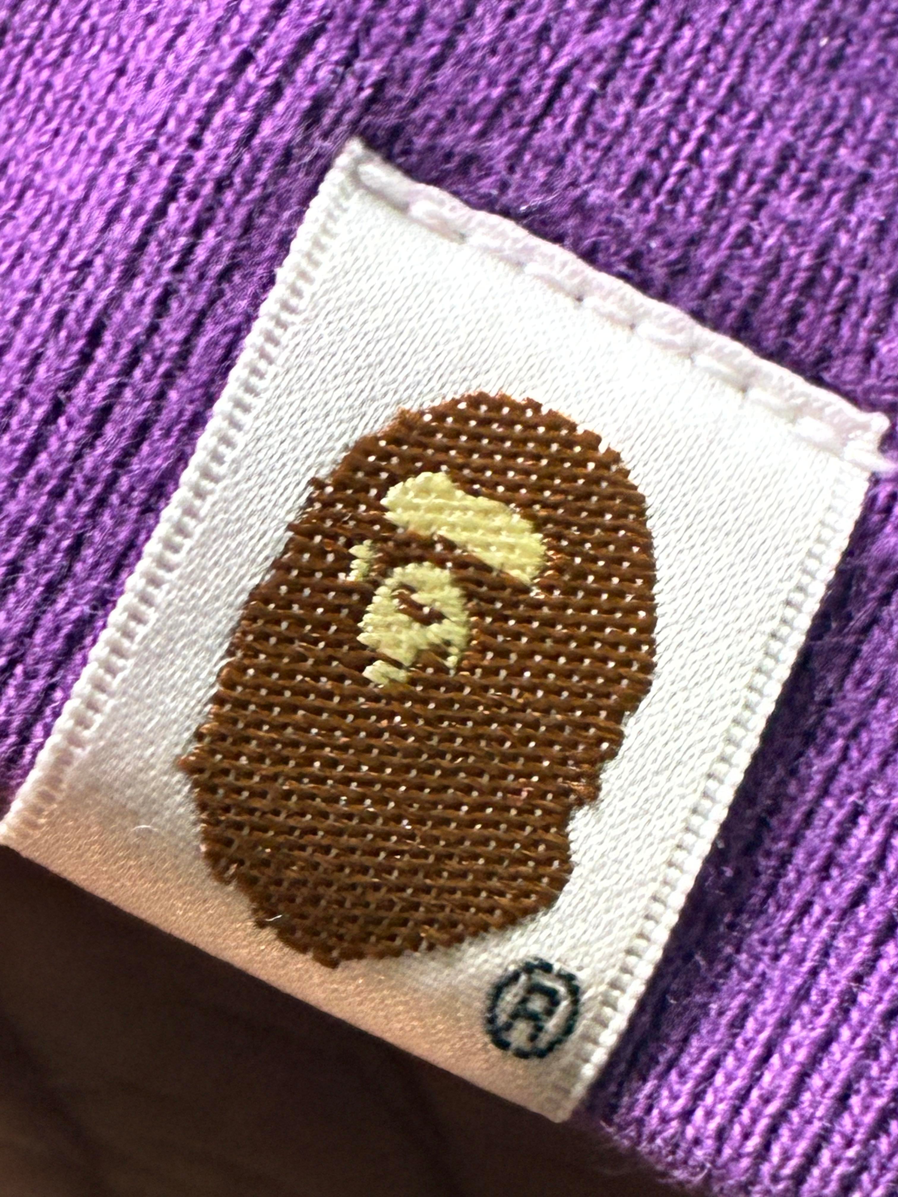 Bape Purple Camo Hoodie