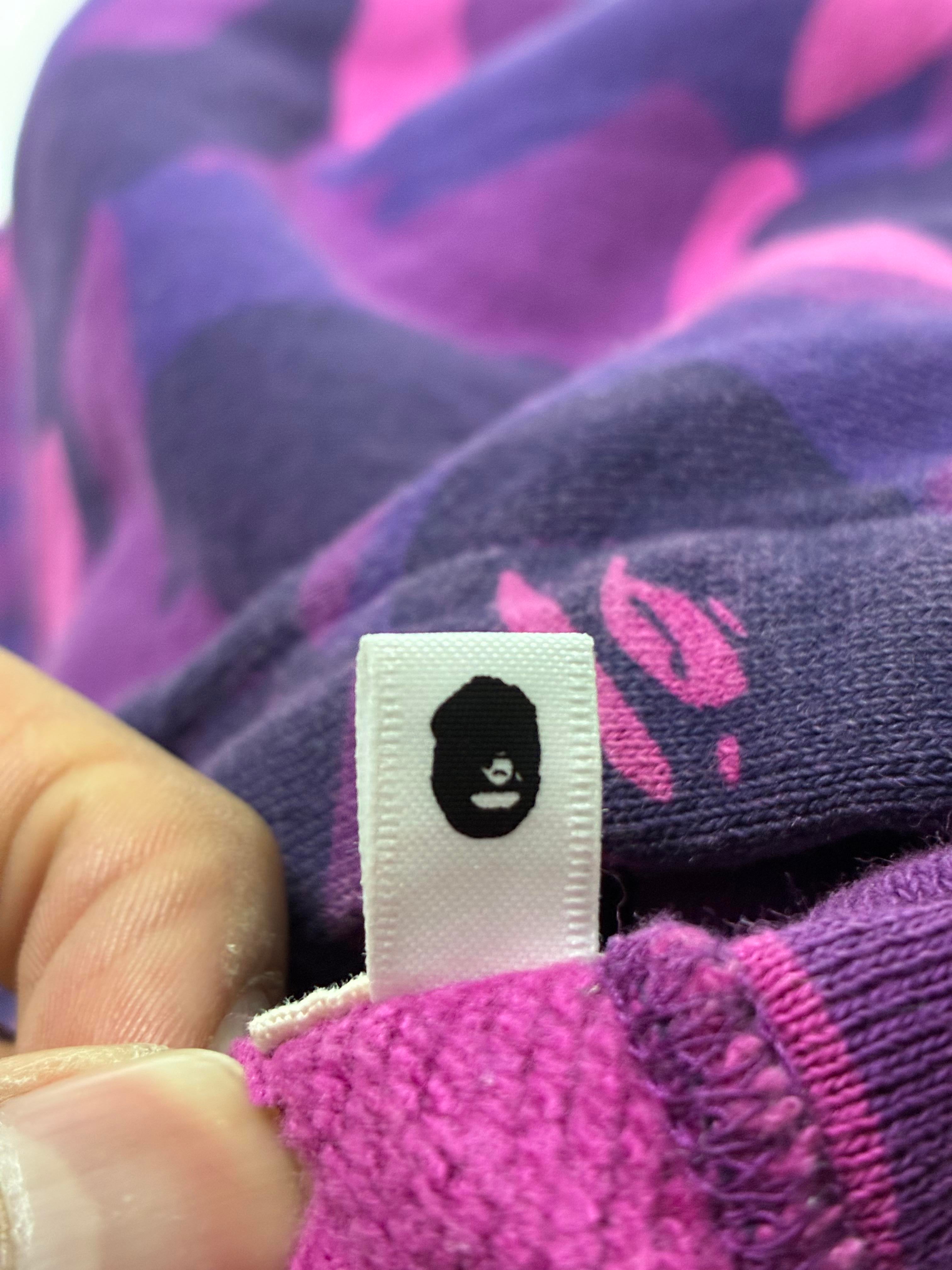 Bape Purple Camo Hoodie