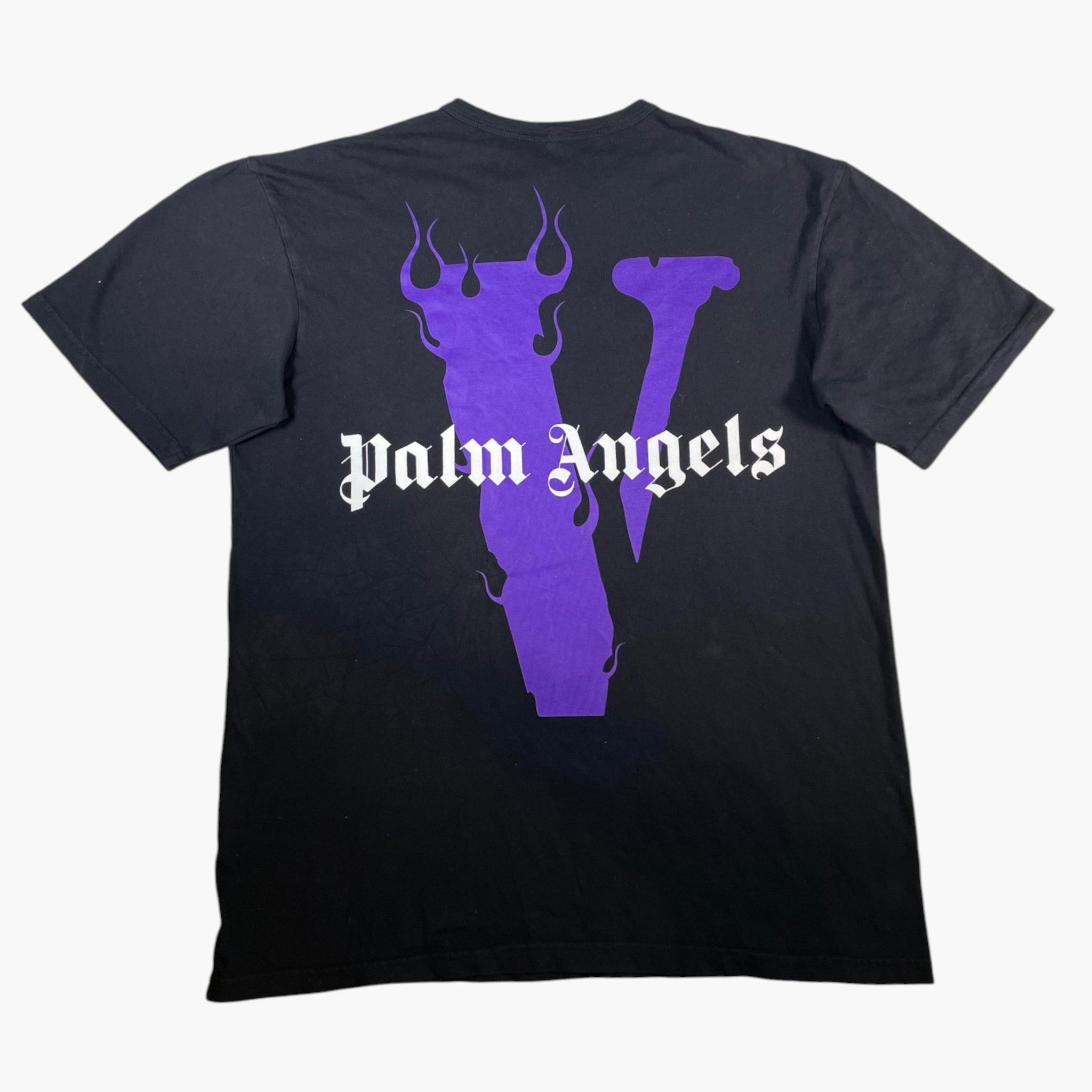 Vlone x Palm Angels Purple Tee