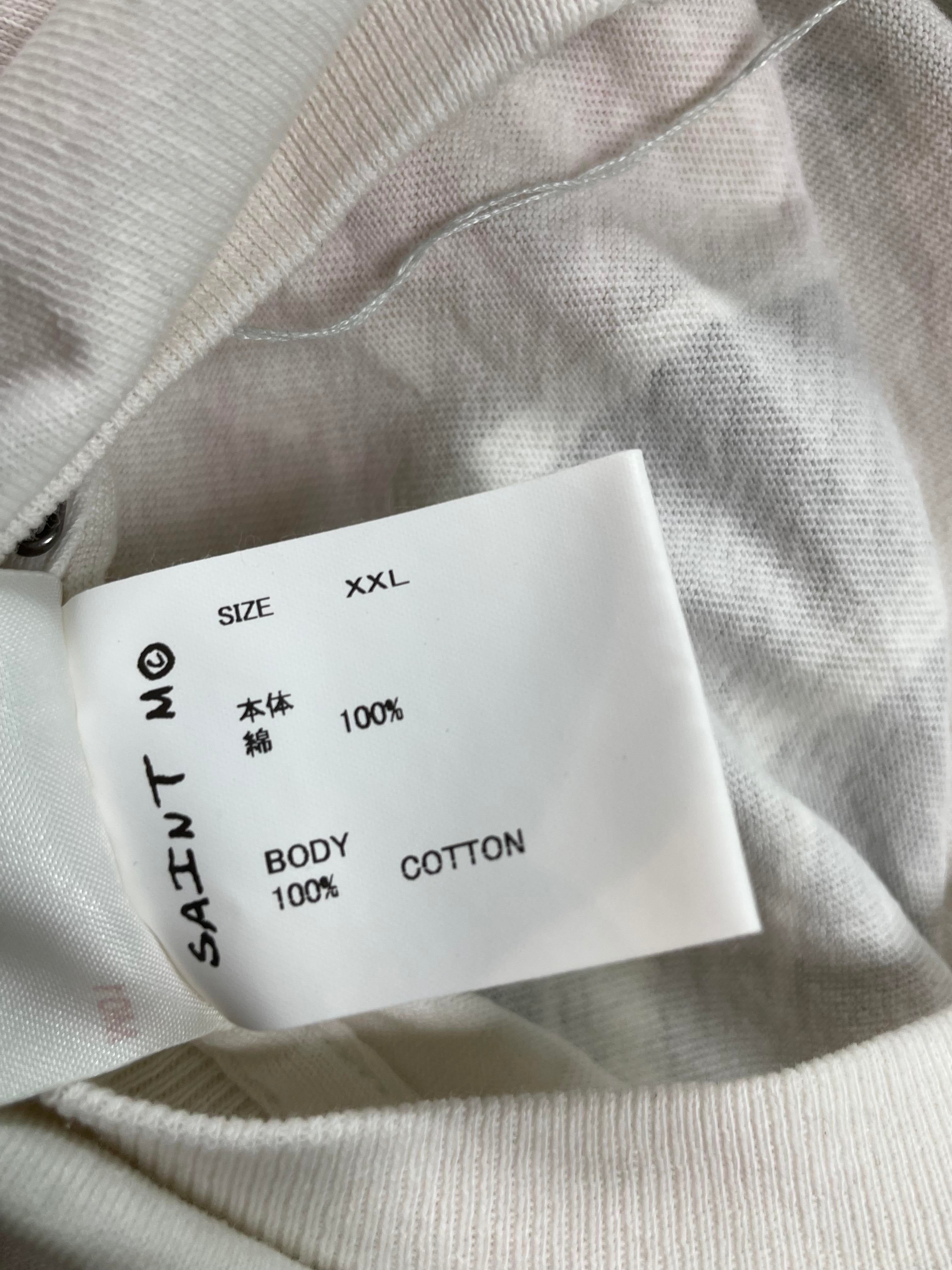 Saint Michael White Global Frequency Tee