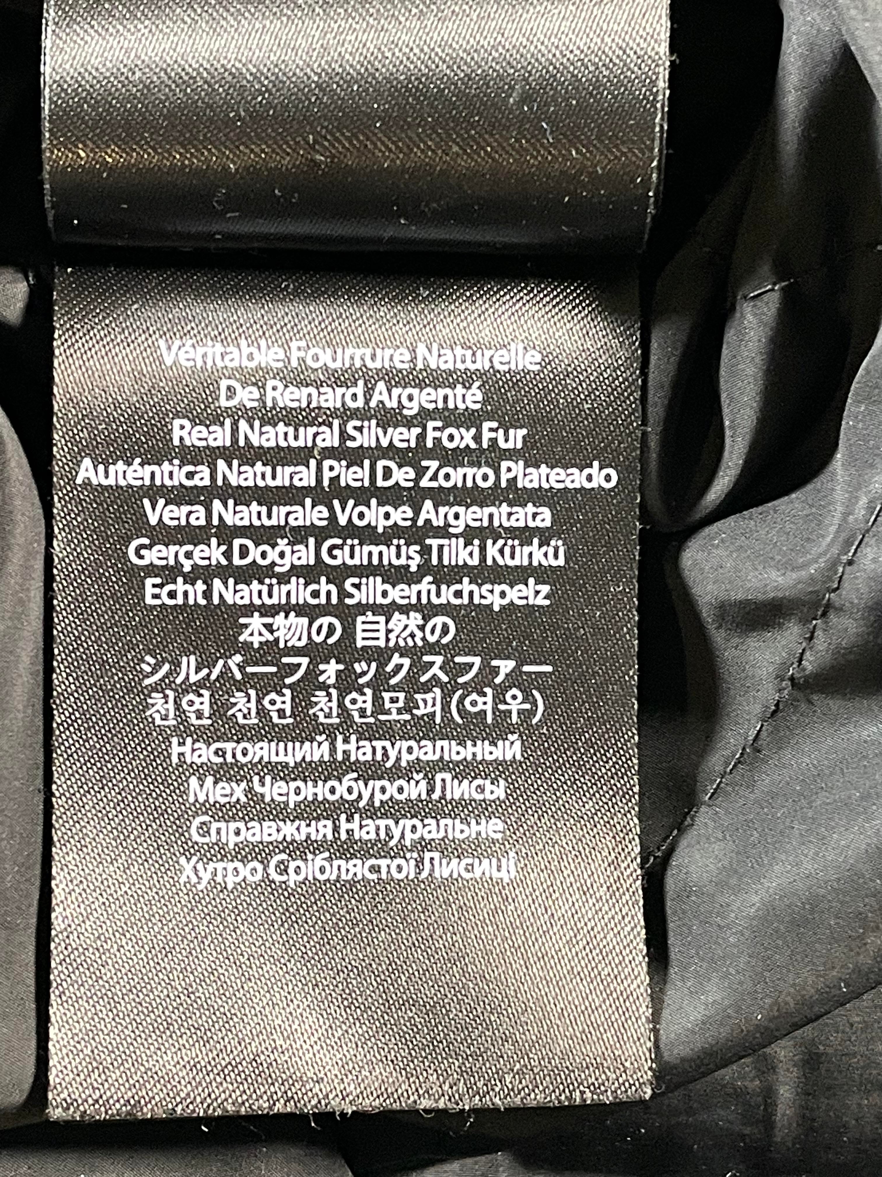 Mackage Adali Black Fur Down Jacket