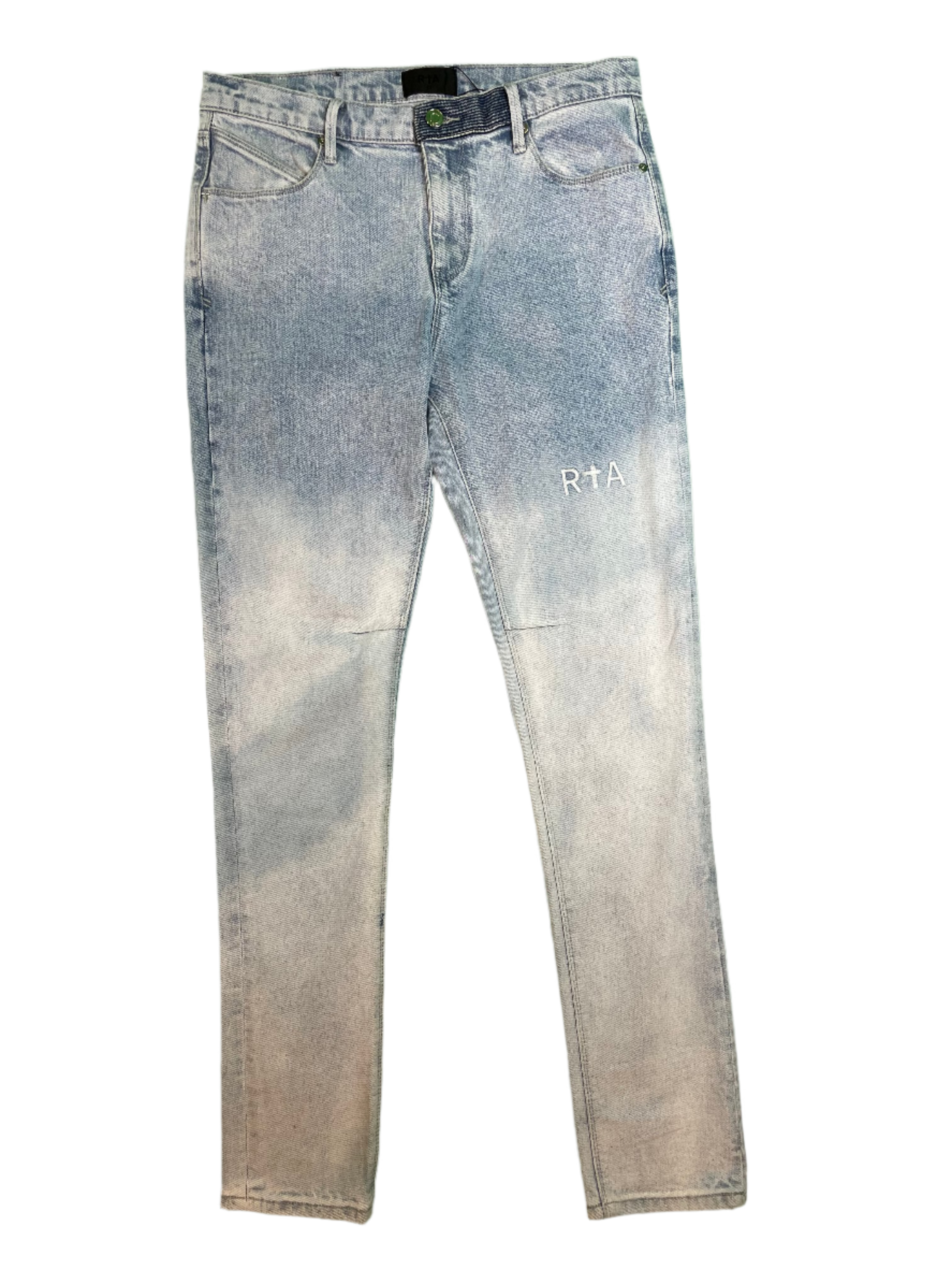 RTA Light Wash Plain Blue Jeans