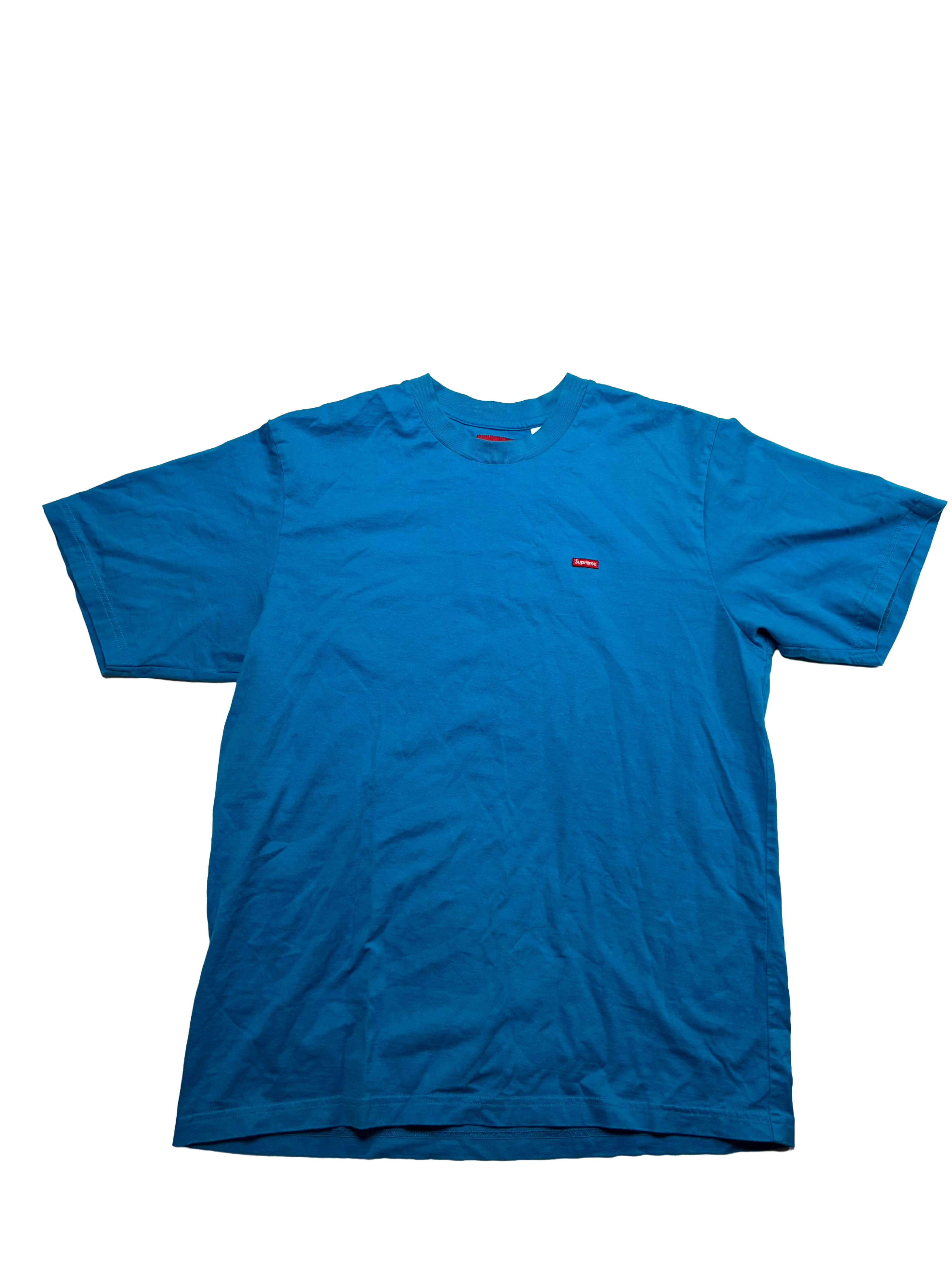 Supreme Small Box Logo Blue & Red Tee