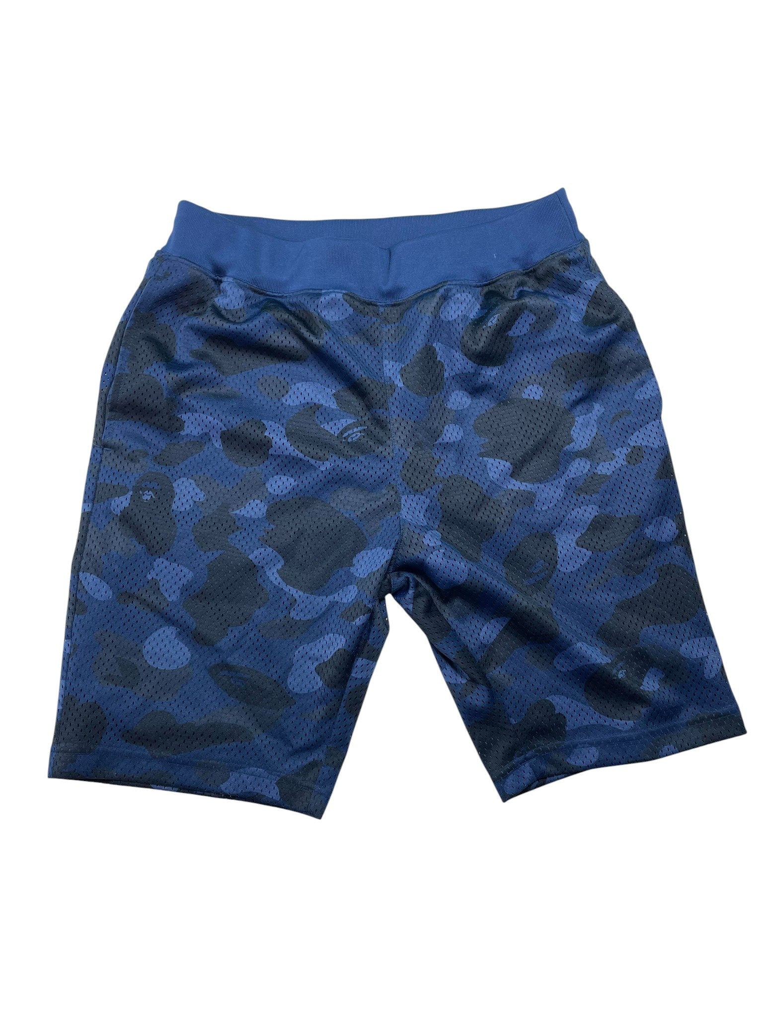 BAPE Mesh Blue Camo Shorts