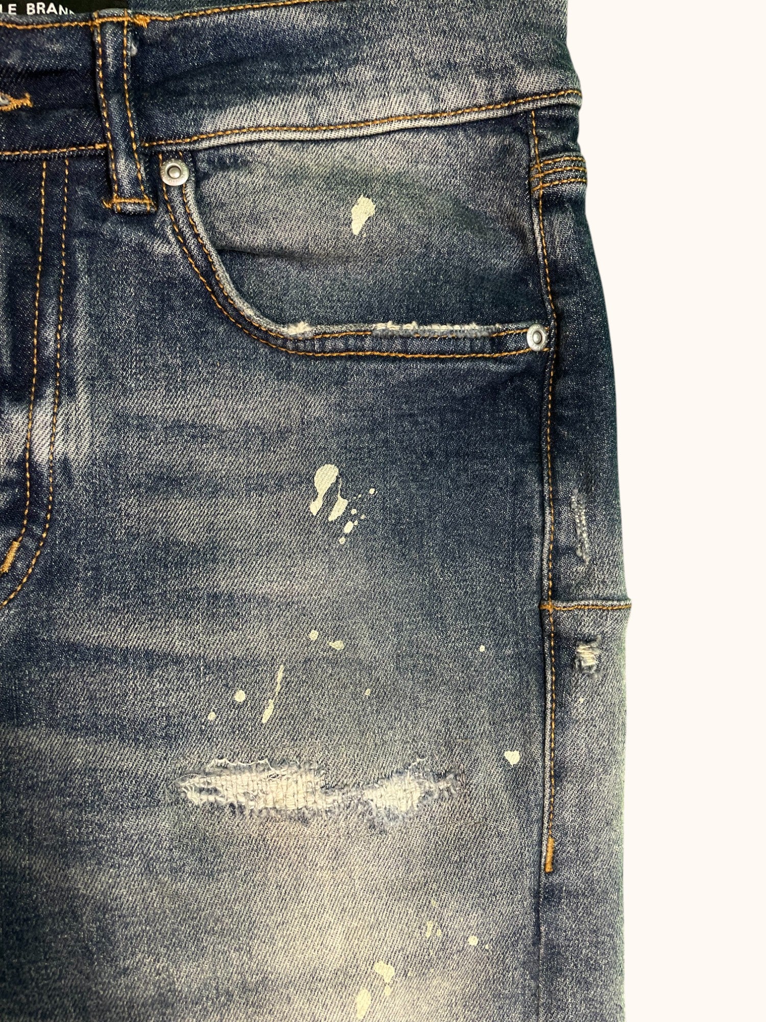 Purple Brand Light Wash Blue Jeans