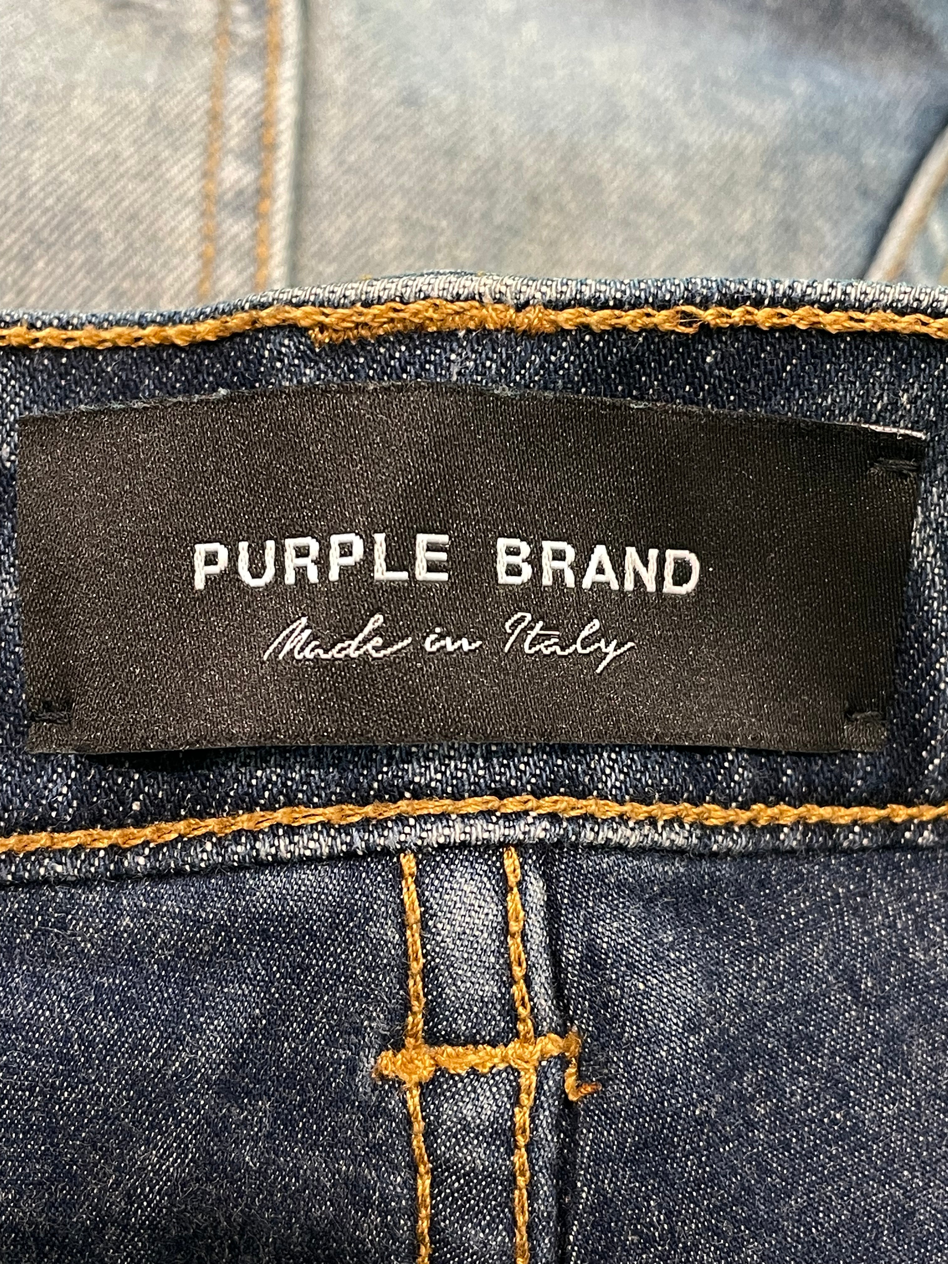 Purple Brand Light Wash Blue Jeans