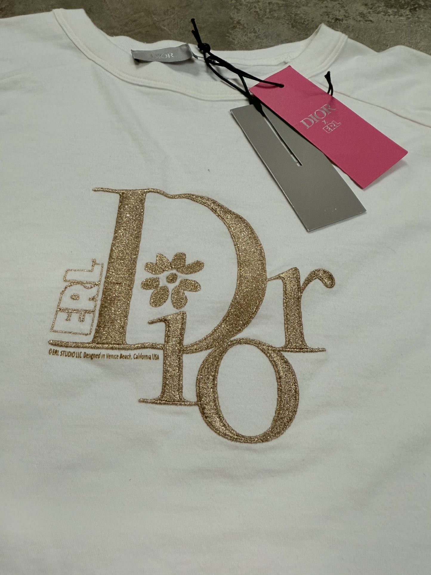 Dior ERL Tee  New XL With Tags