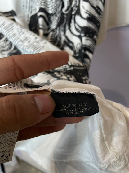 Versace Medusa Tee White Used XL