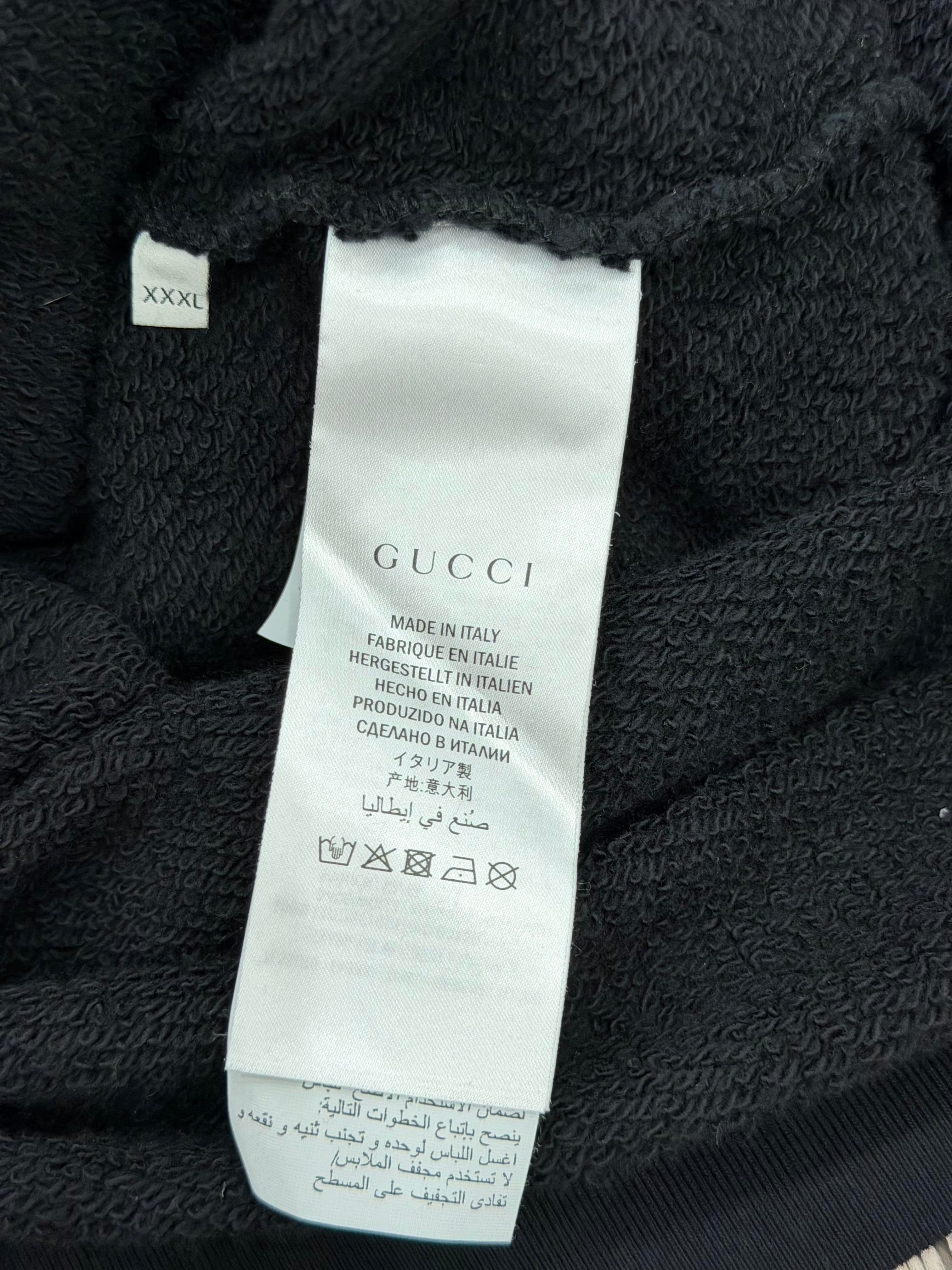Gucci Black & Red Chest Crewneck