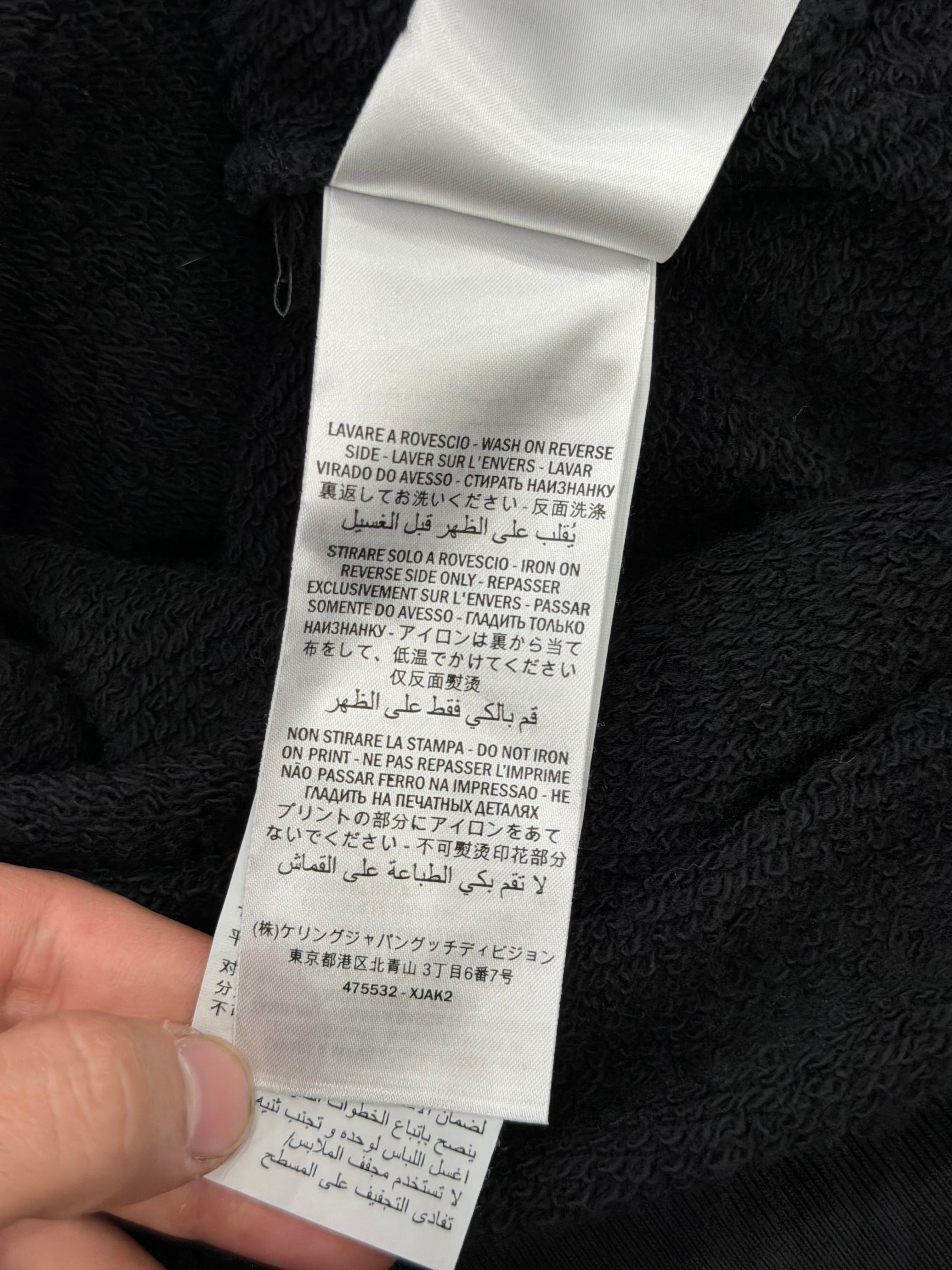 Gucci Black & Red Chest Crewneck