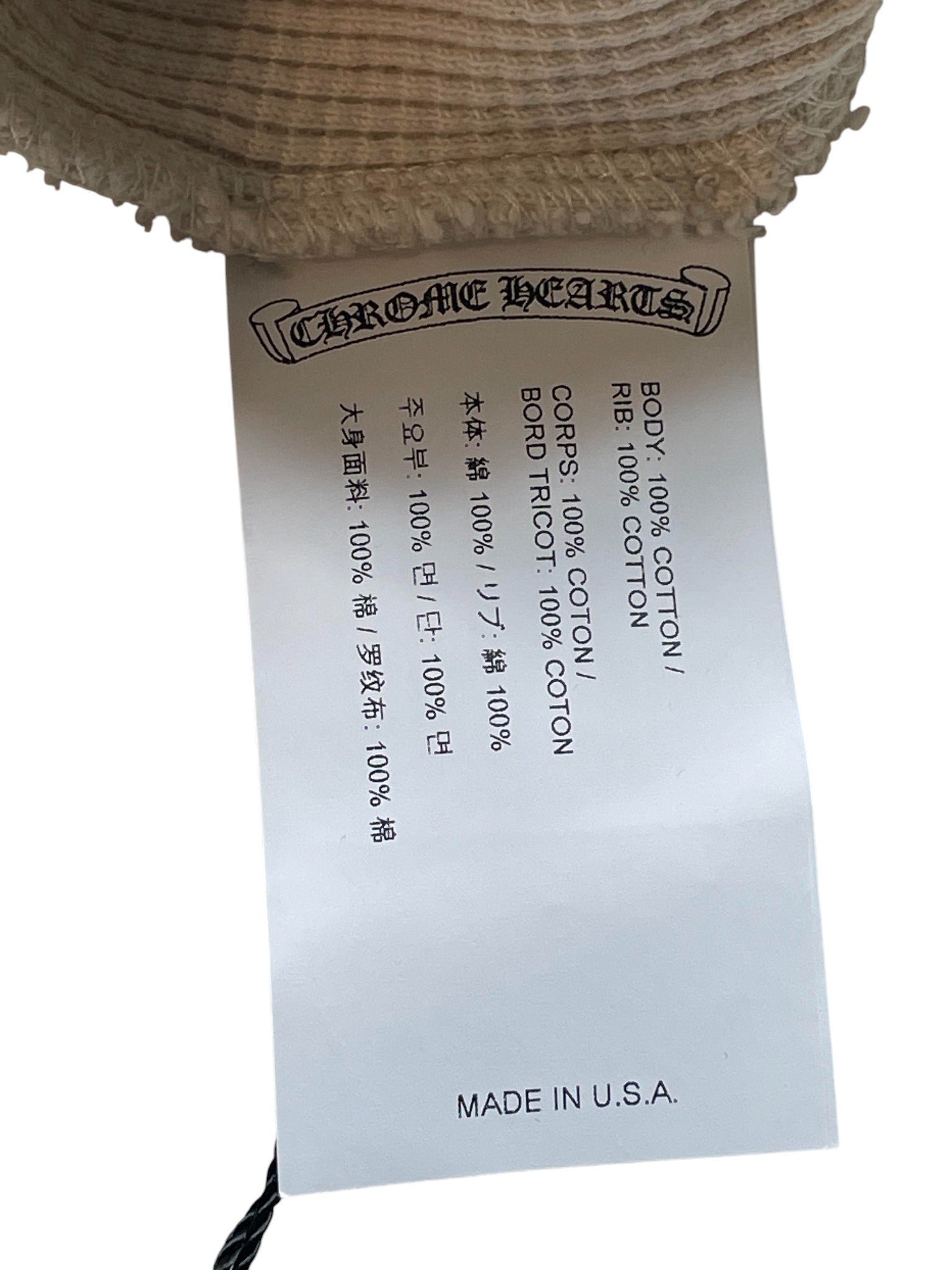 Chrome Hearts Cream CH LS Thermal