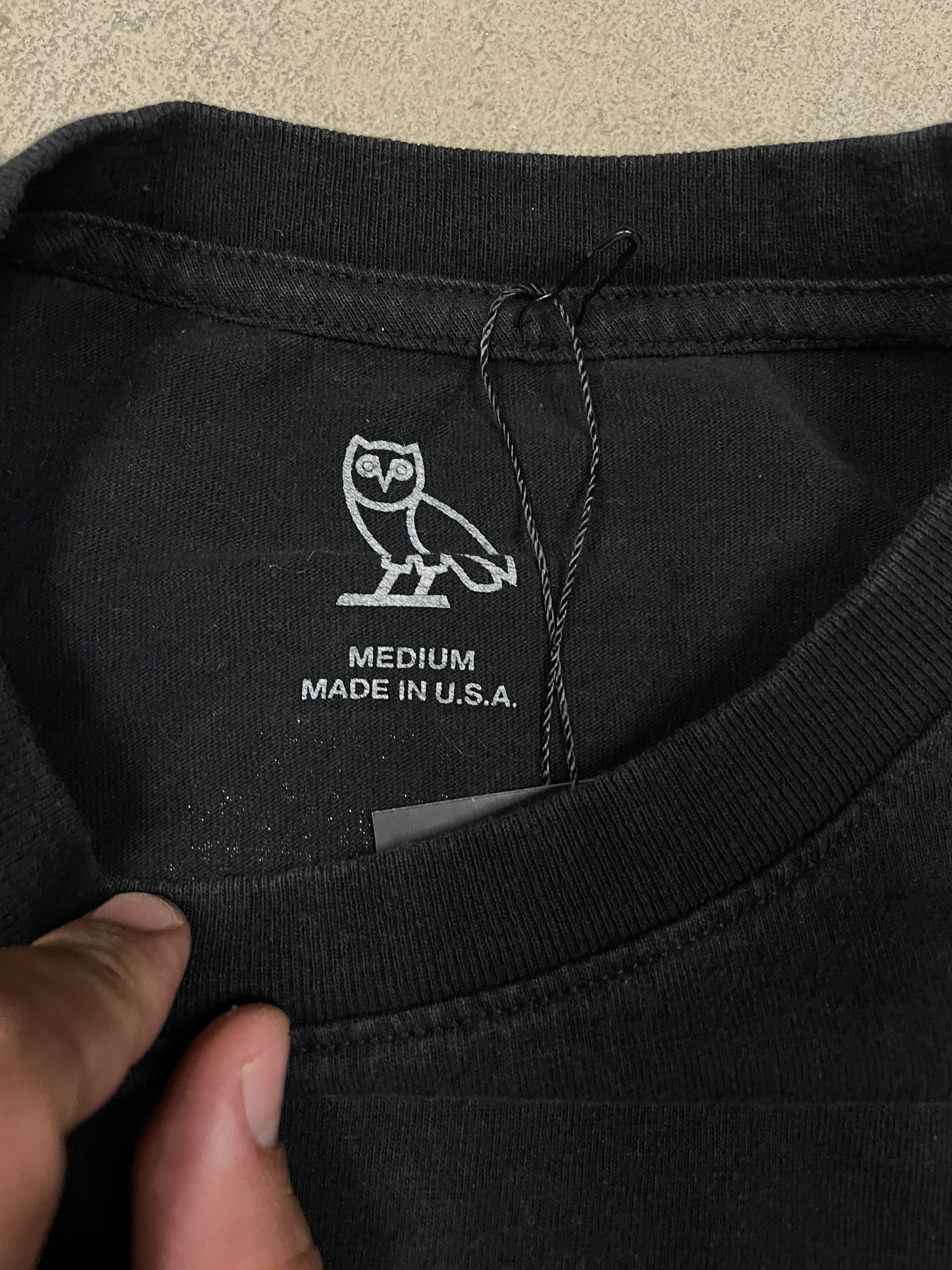 OVO Tee Black October Black