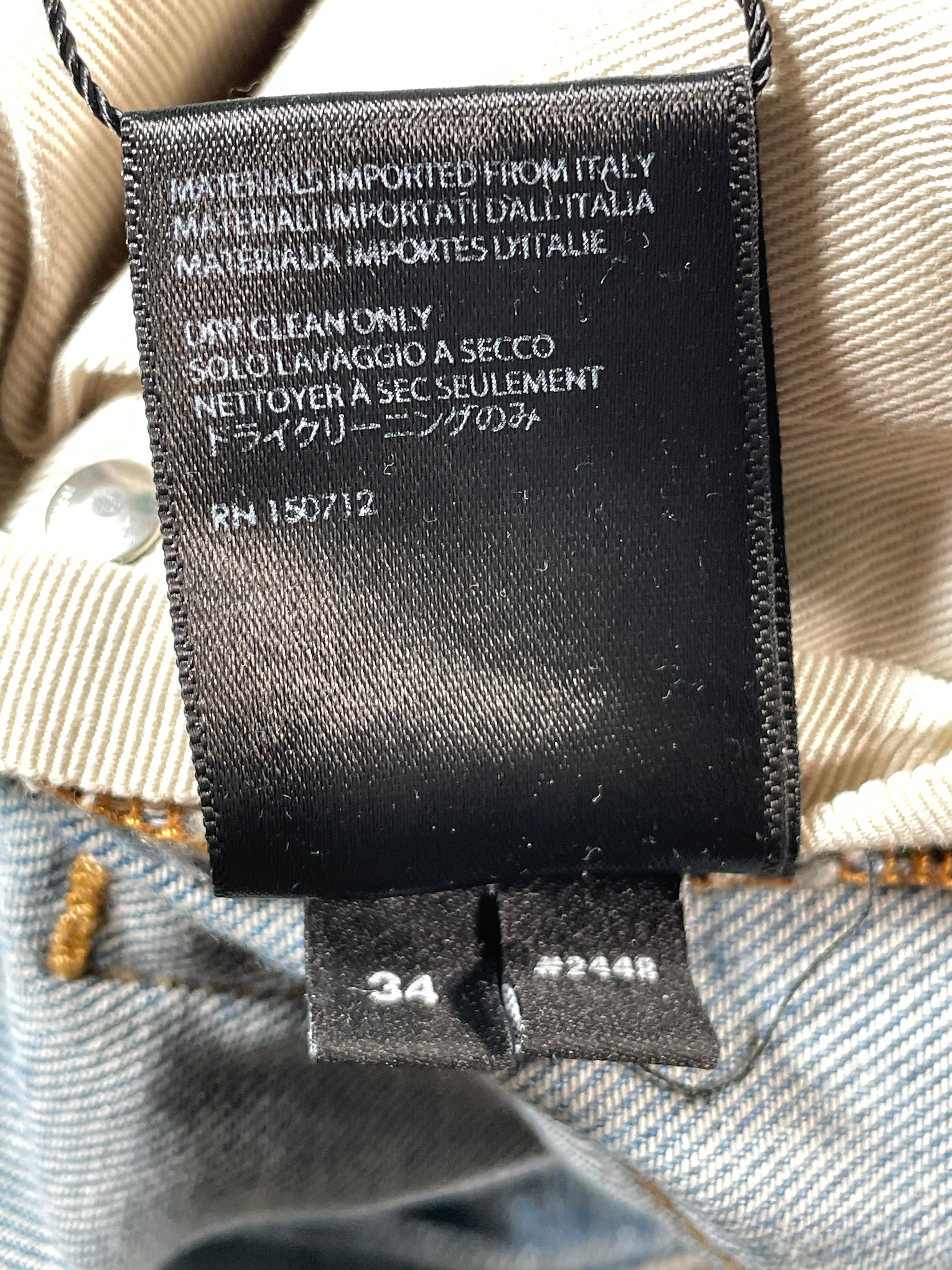 Amiri Mx2 Plaid Light Wash & Blue Jeans