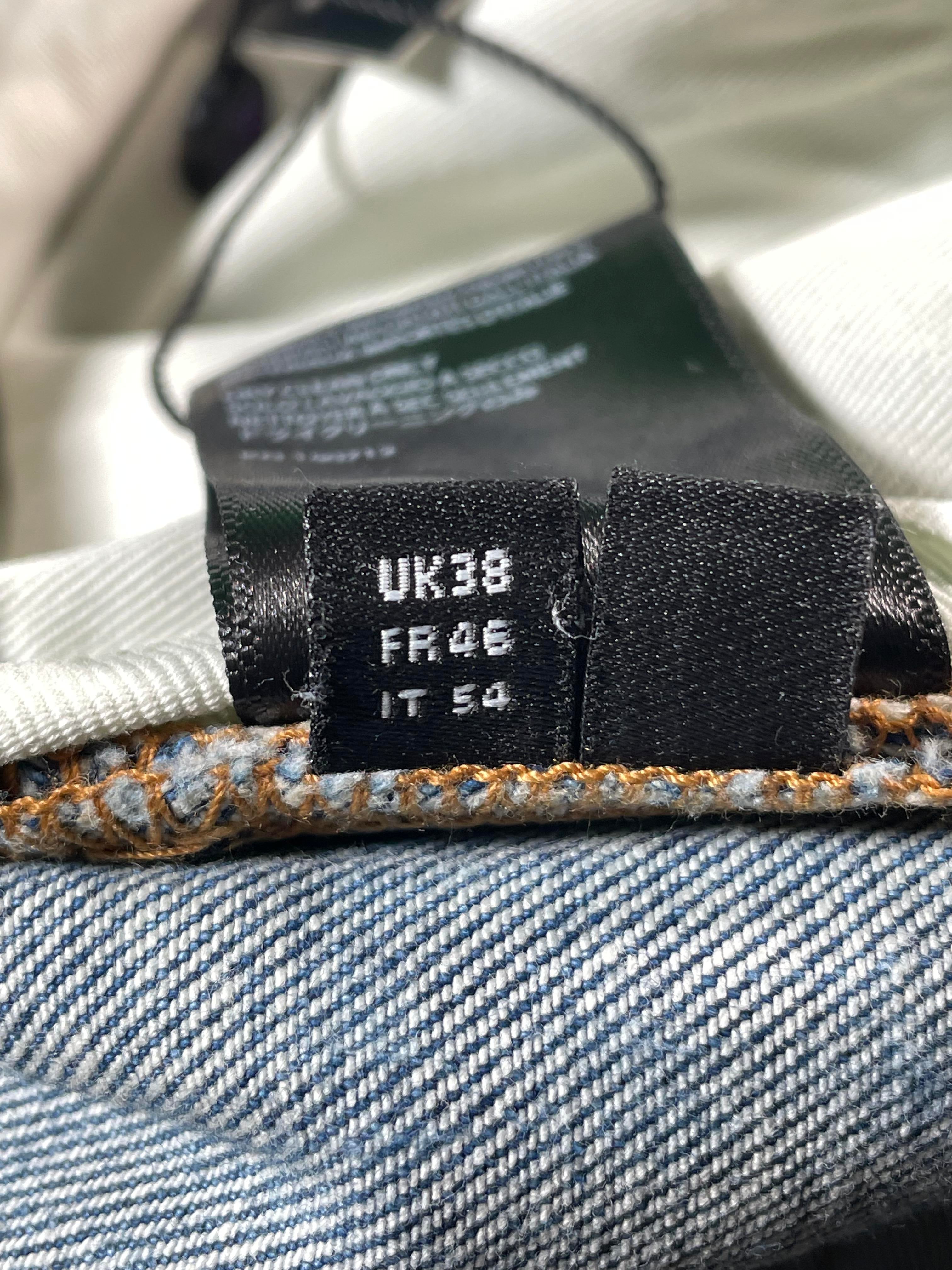 Amiri Mx2 "Honey Comb" Light Wash Jeans