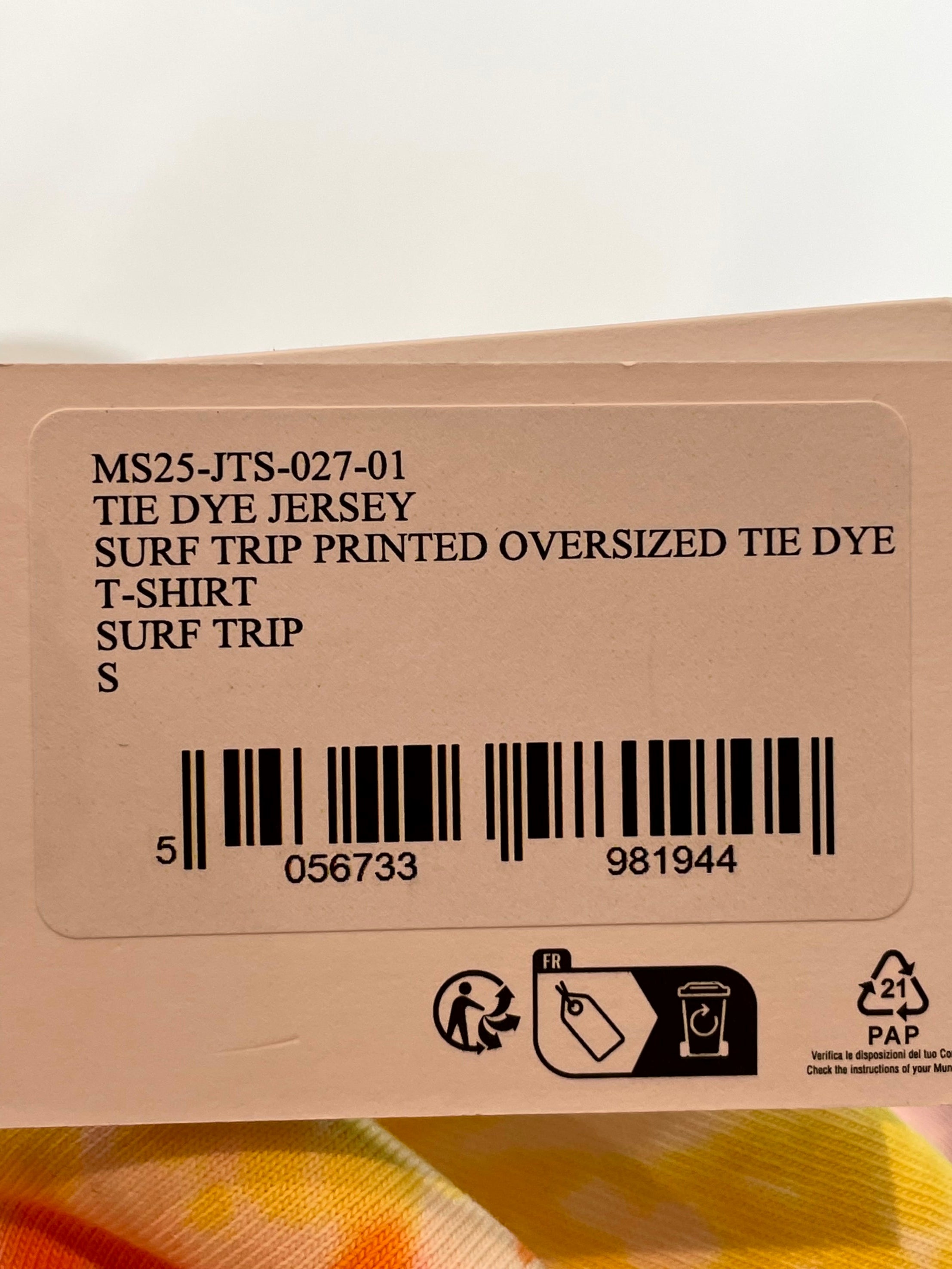 Casablanca Surf Trip Tie Dye Tee