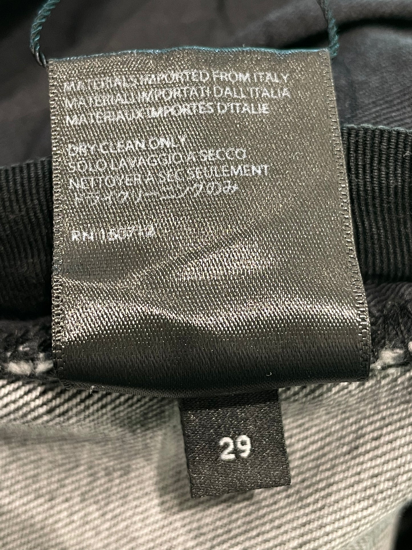 Amiri Denim Stack Light Wash Grey Jeans