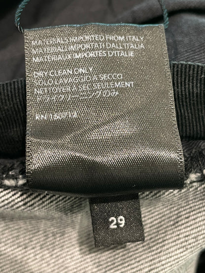 Amiri Denim Stack Light Wash Grey Jeans