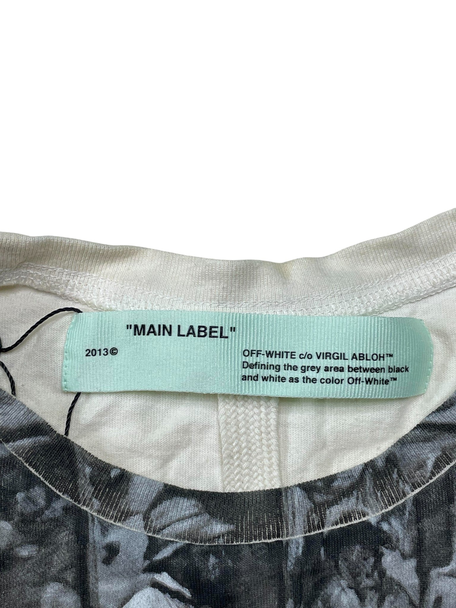 Off White 'Impressionism' White & Black Tee