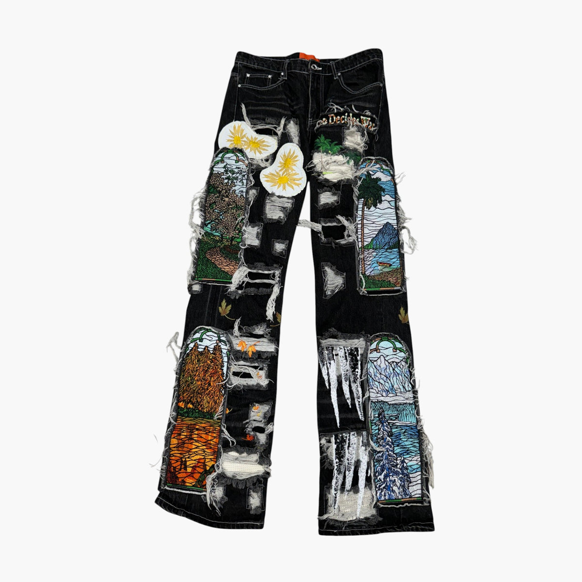 Who Decides War Four Seasons Denim Black Jeans