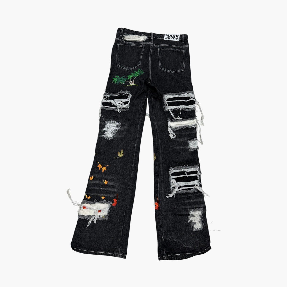 Who Decides War Four Seasons Denim Black Jeans