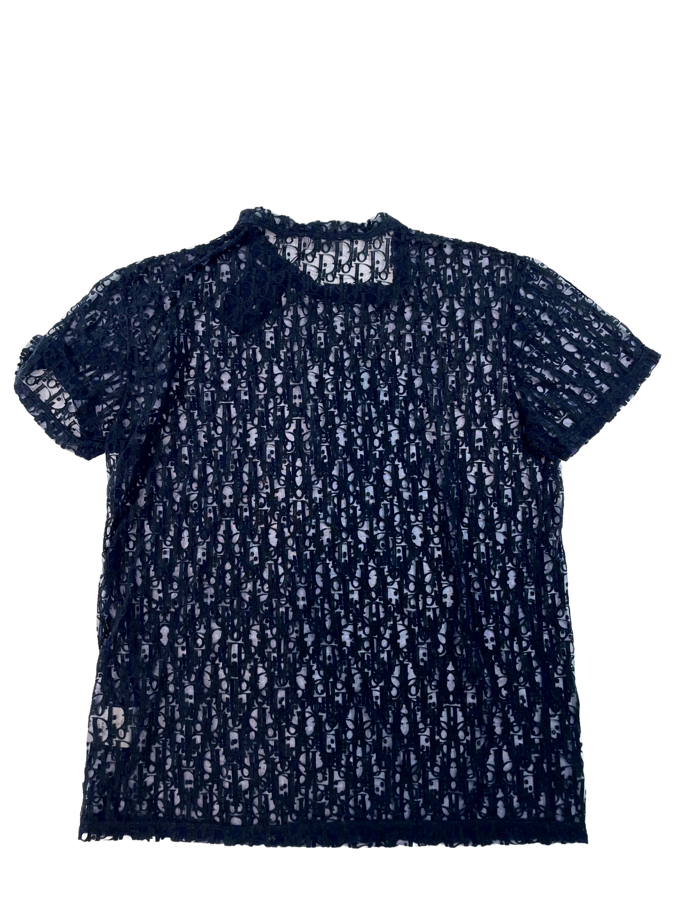 Dior Oblique Navy Tee