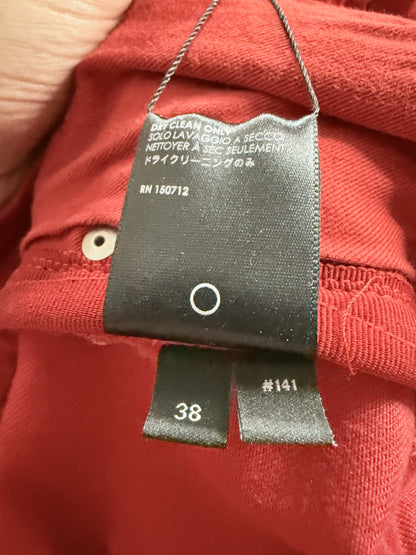 Amiri Jeans Red Black Stripe Used 38