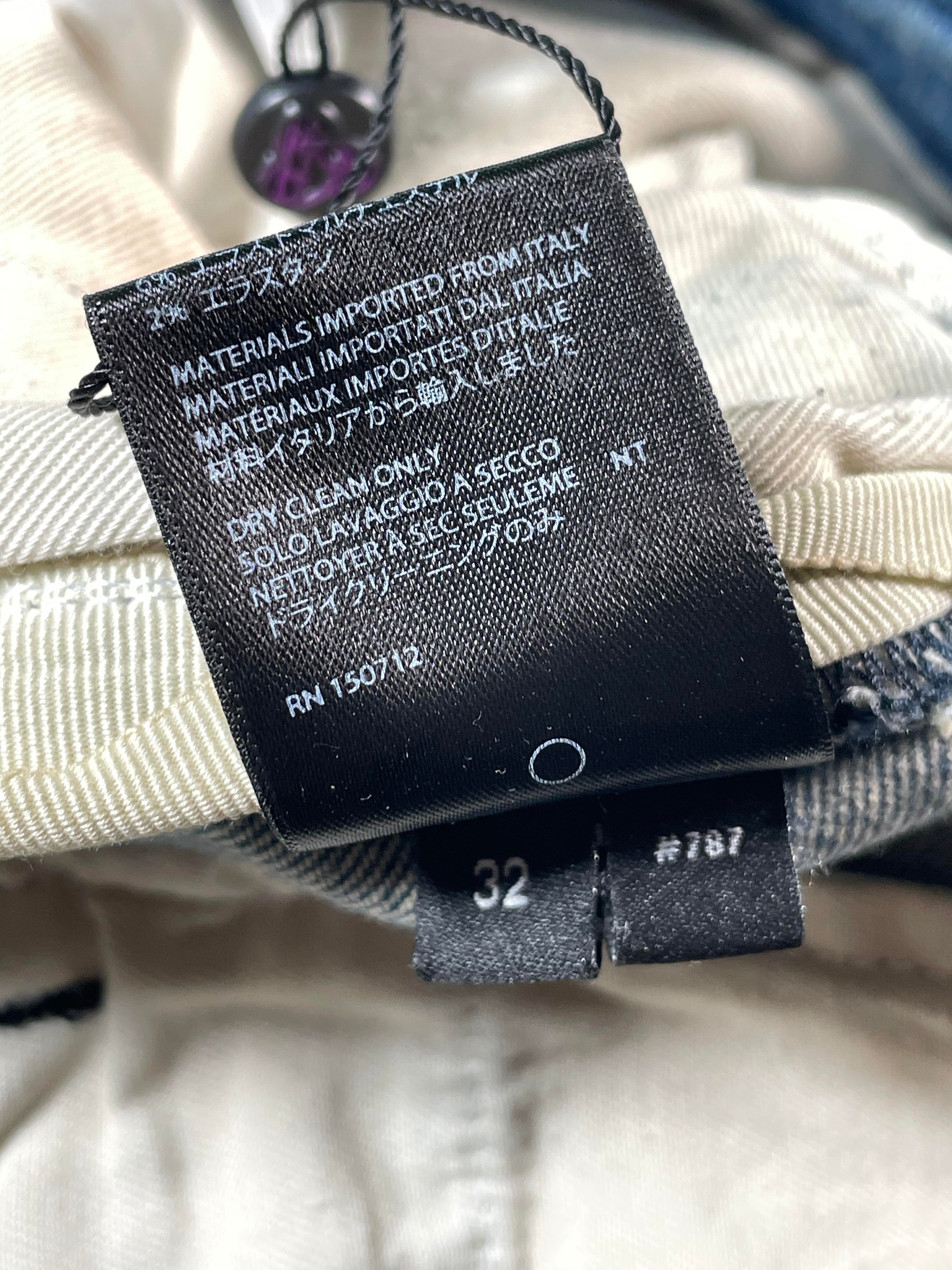 Amiri Cargo Light Wash Jeans
