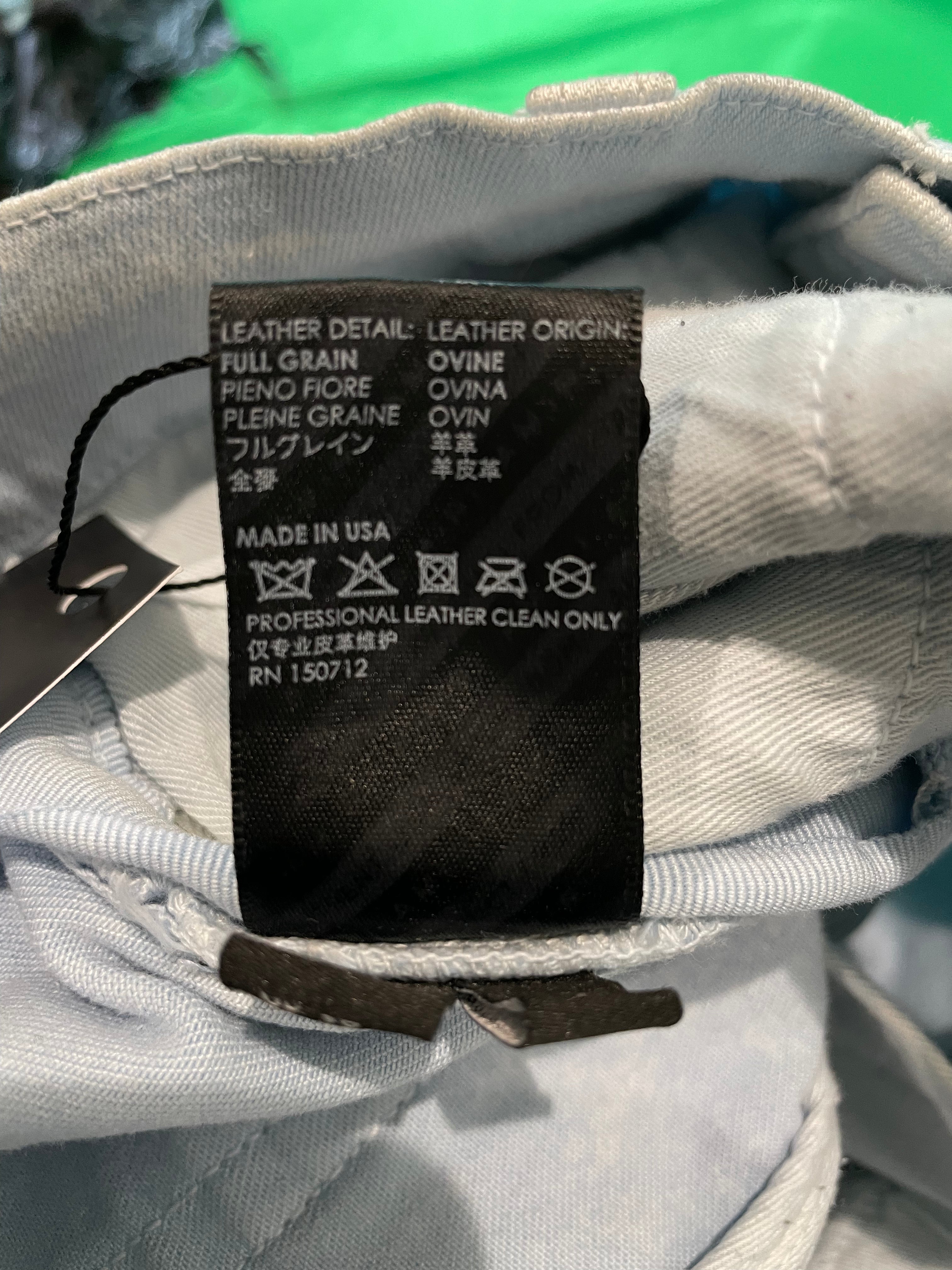 Amiri MX1 Ripped Powder Blue Jeans