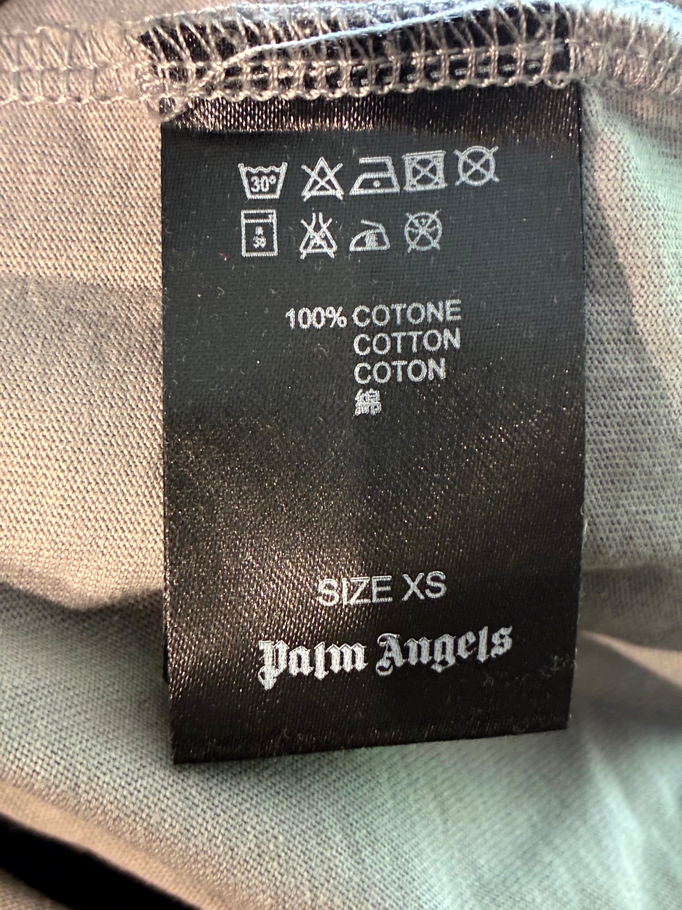 Palm Angels LS Flame Grey T-Shirt
