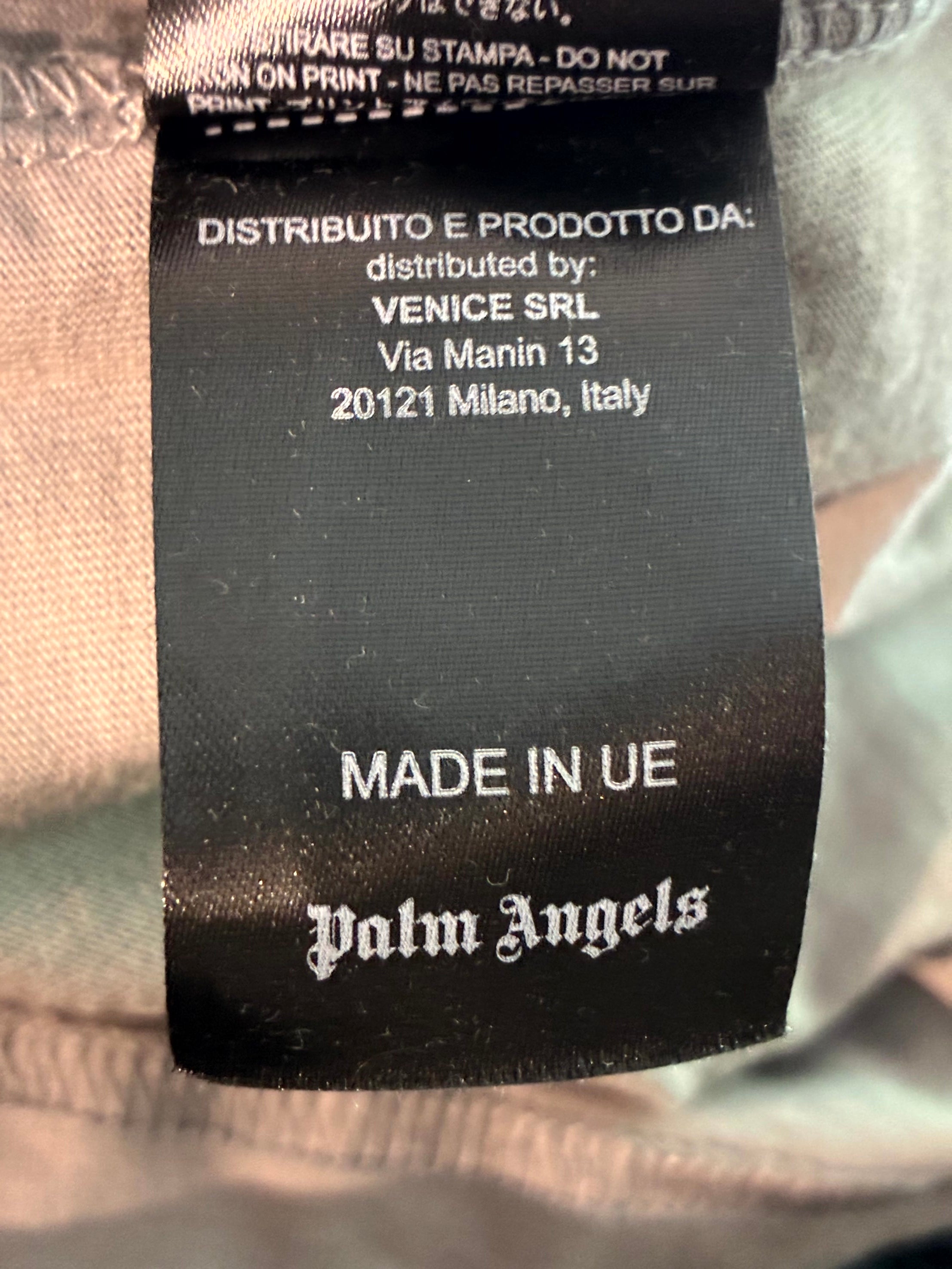 Palm Angels LS Flame Grey T-Shirt