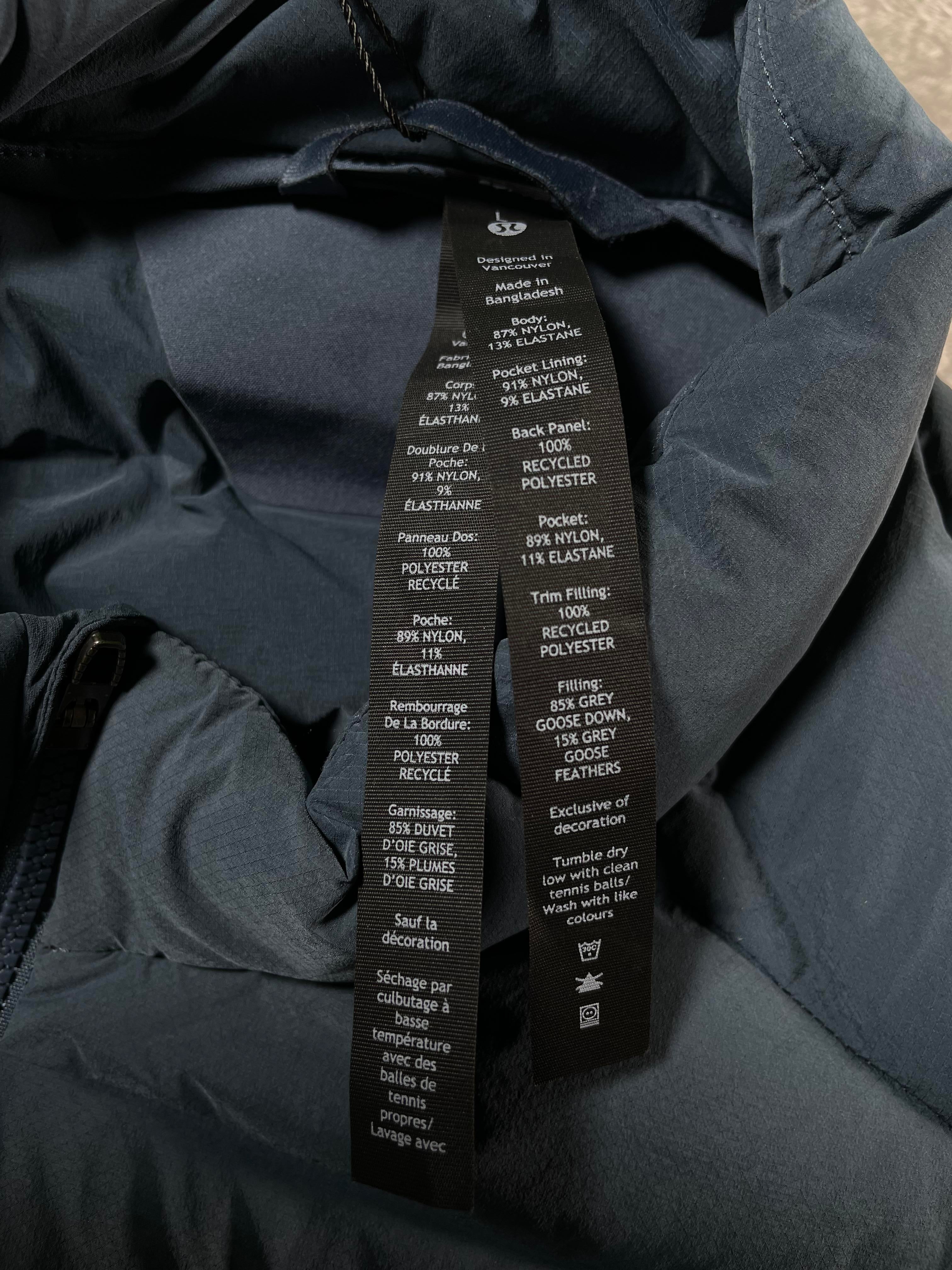 Lululemon Powder Blue Puffer Jacket