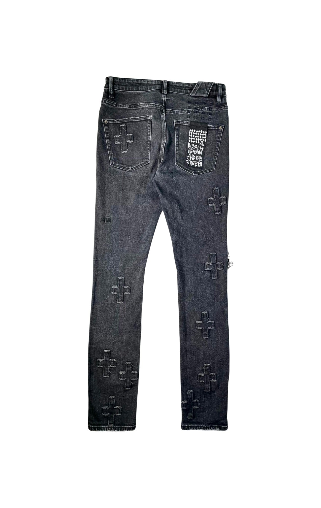 Ksubi Plus Black Wash Jeans