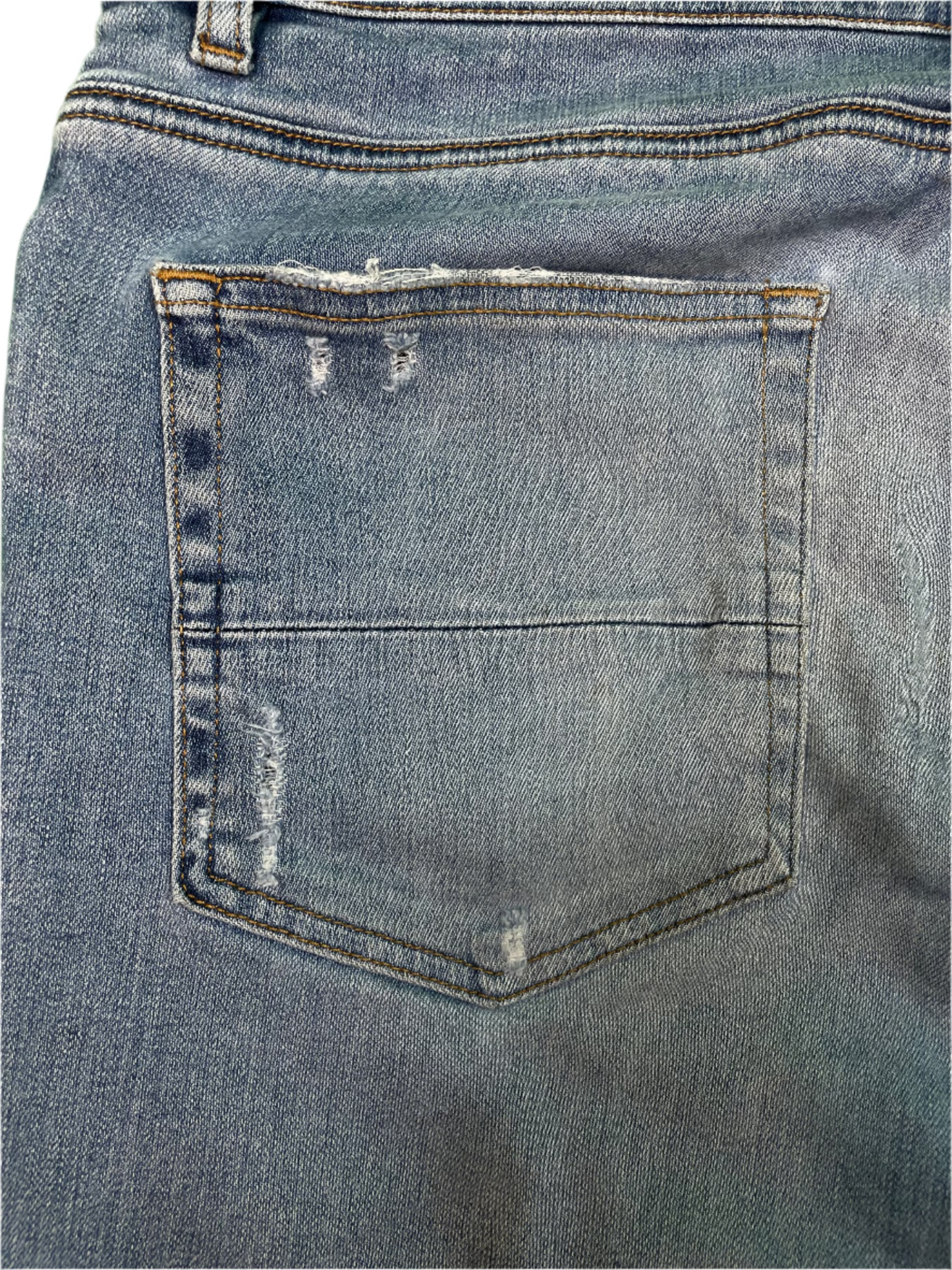 Amiri Thrasher Light Wash Blue Jeans