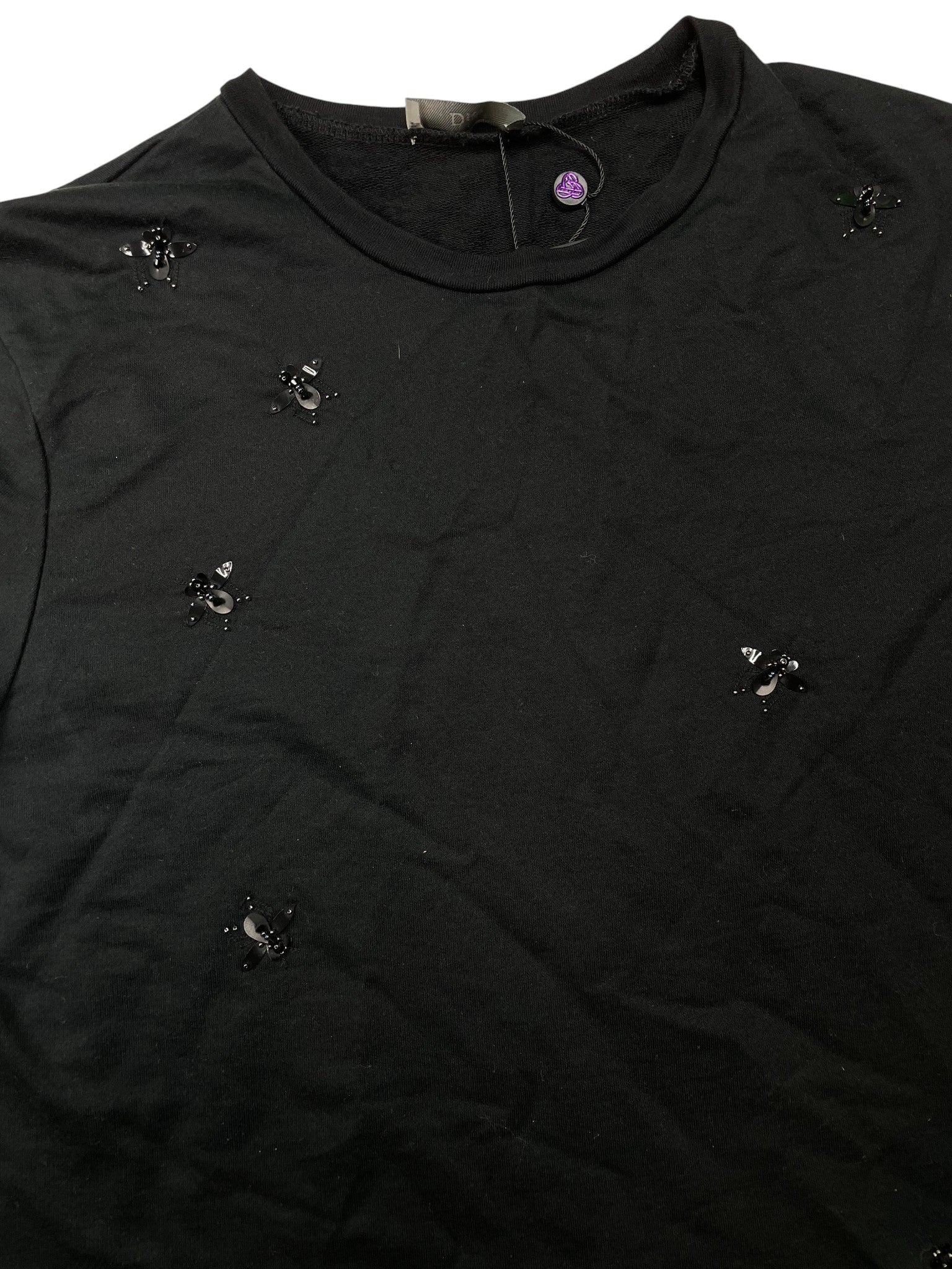 Dior x KAWS 'Crystal Bee' Black Tee
