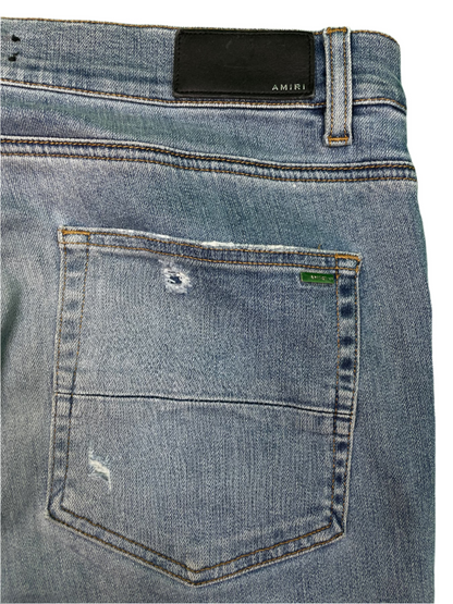 Amiri Thrasher Light Wash Blue Jeans