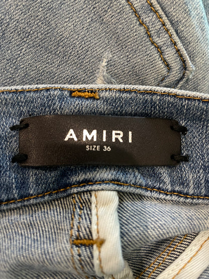 Amiri Thrasher Light Wash Blue Jeans