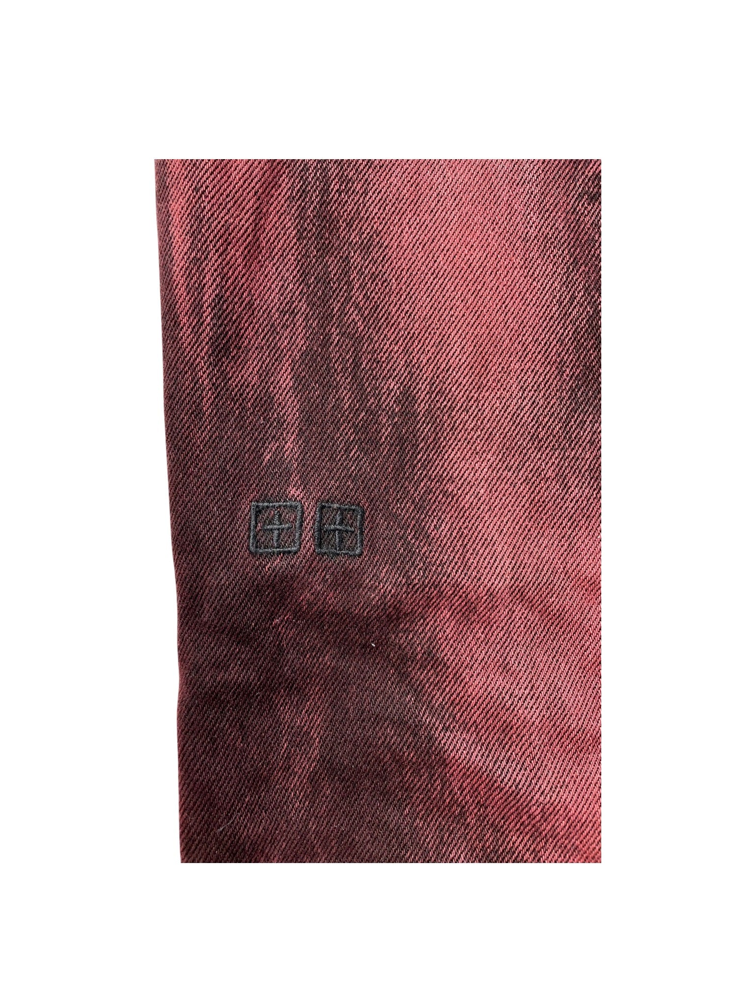 Ksubi Plain Red Wash Jeans