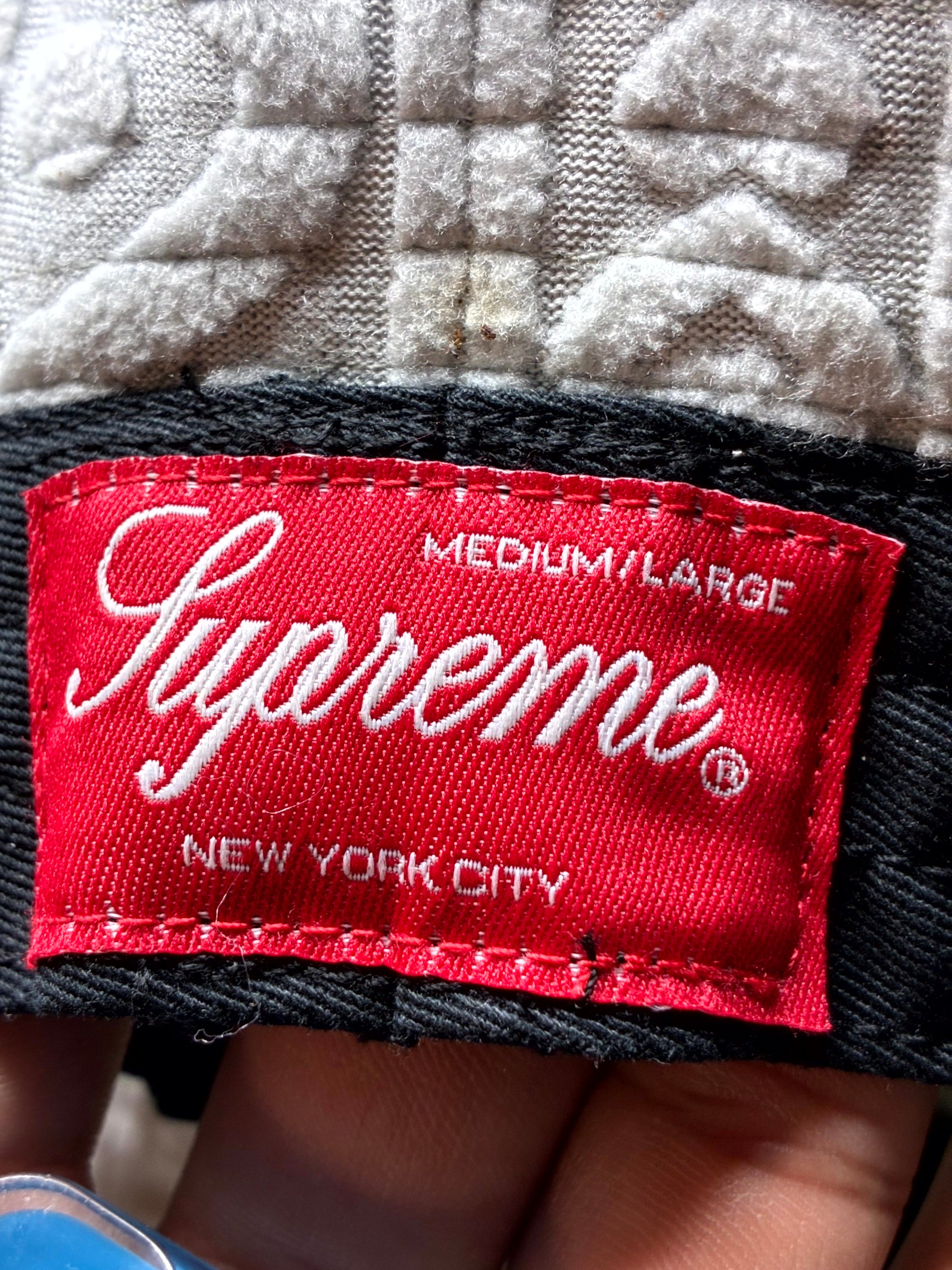 Supreme  City Fleece Bucket Grey Hat