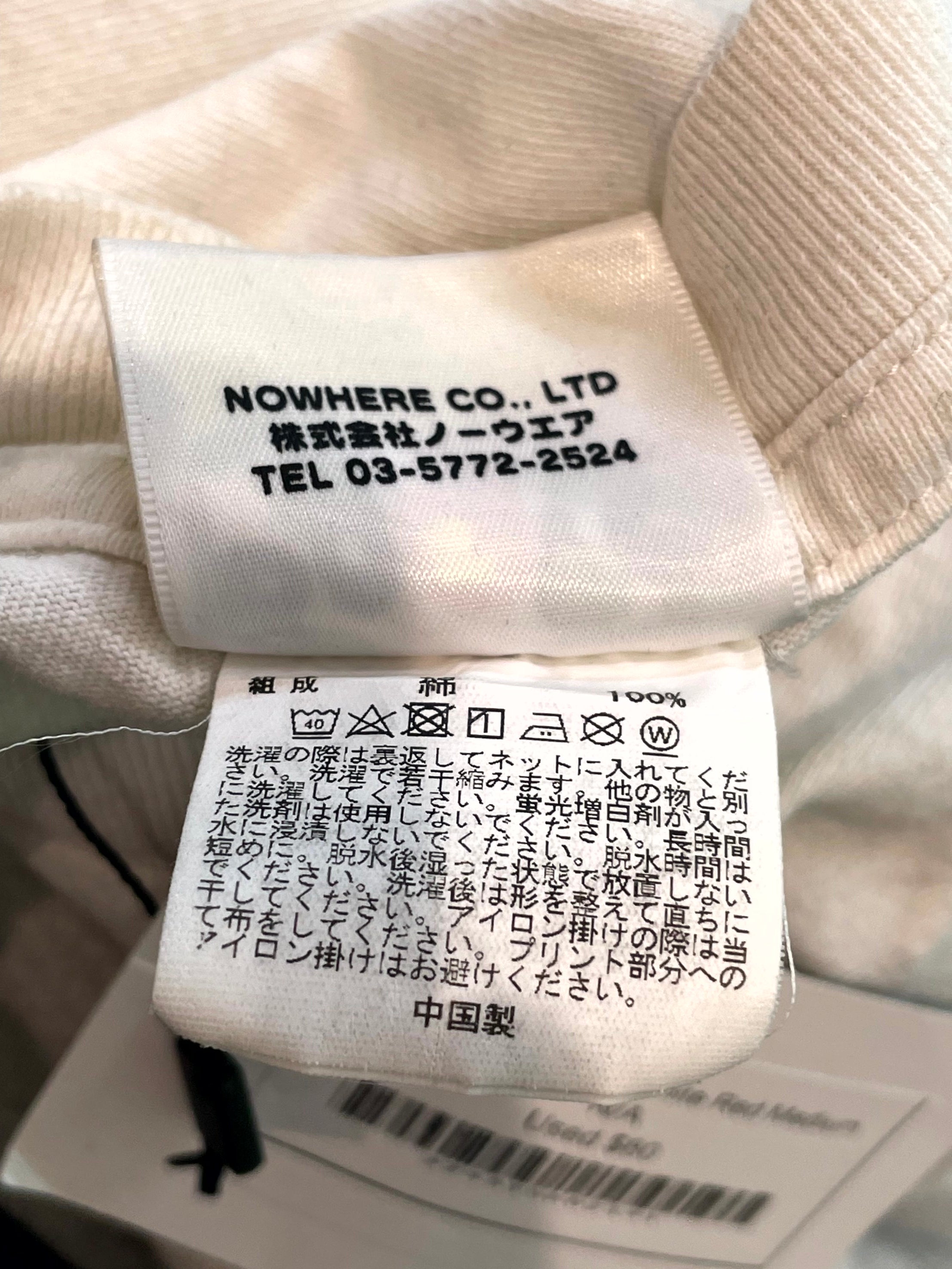 BAPE Tokyo White & Red Tee