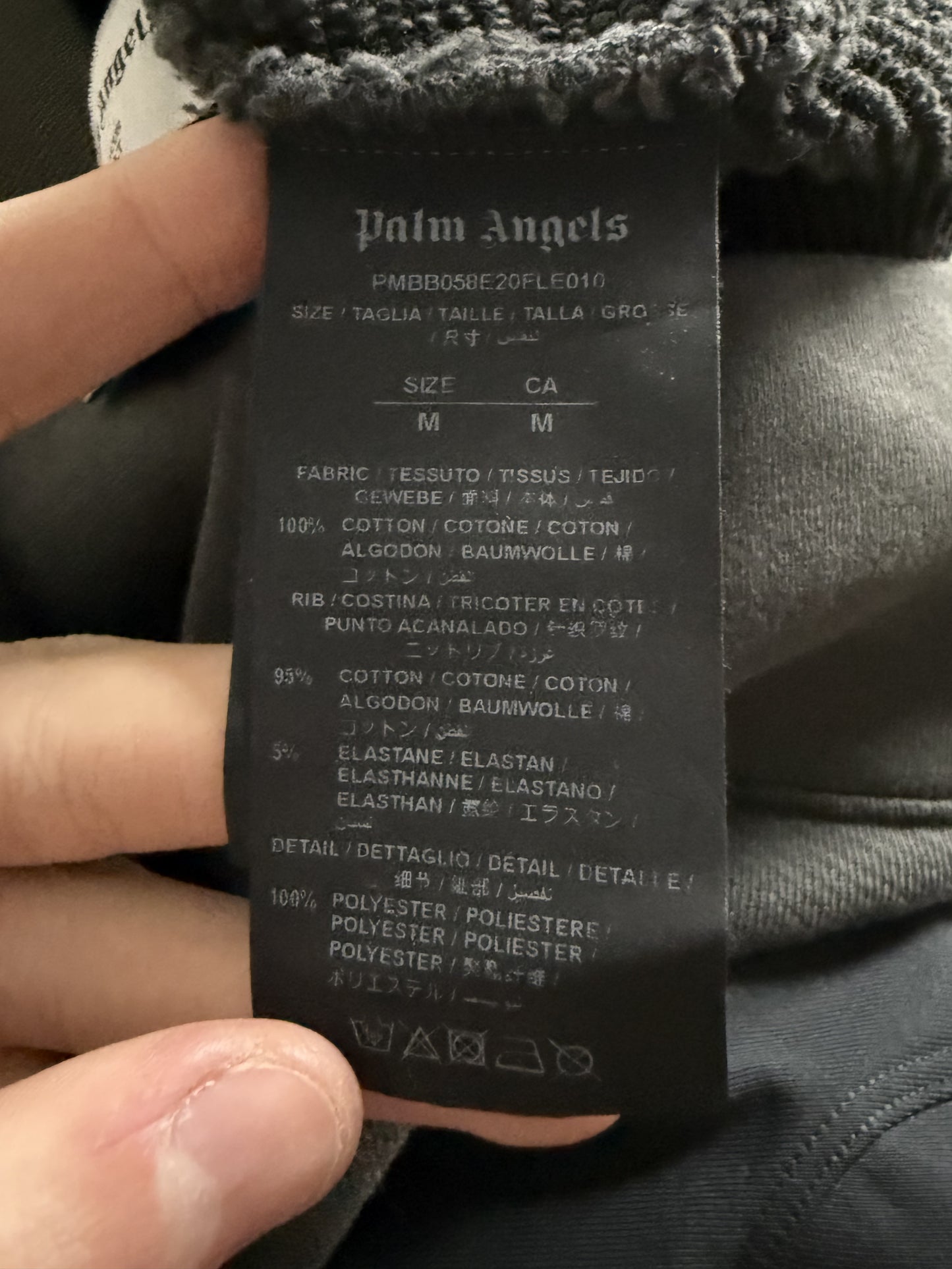 Palm Angels Cactus Hoodie Used Medium