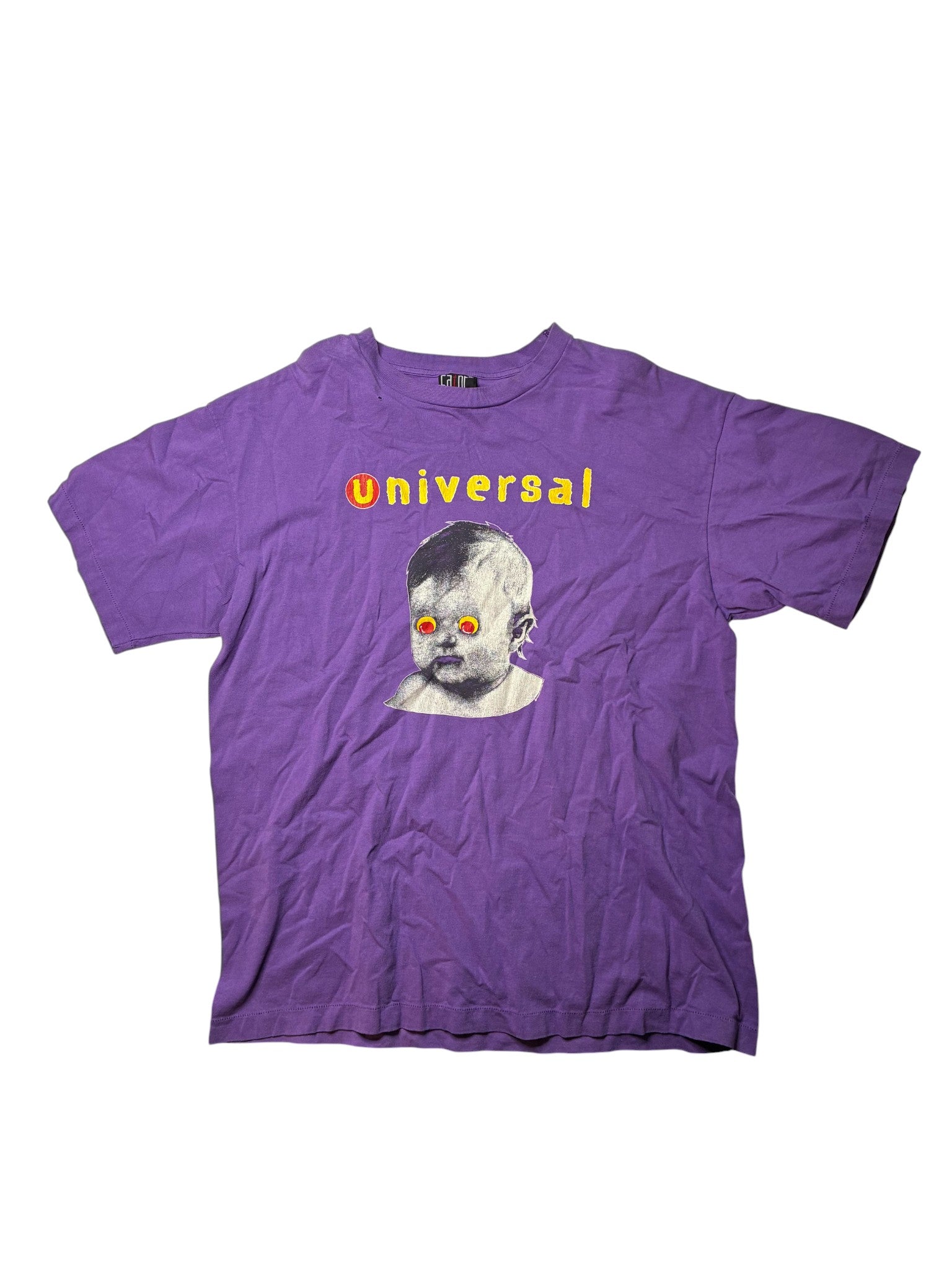 Saint Michael 'Universal ' Purple & Yellow Tee