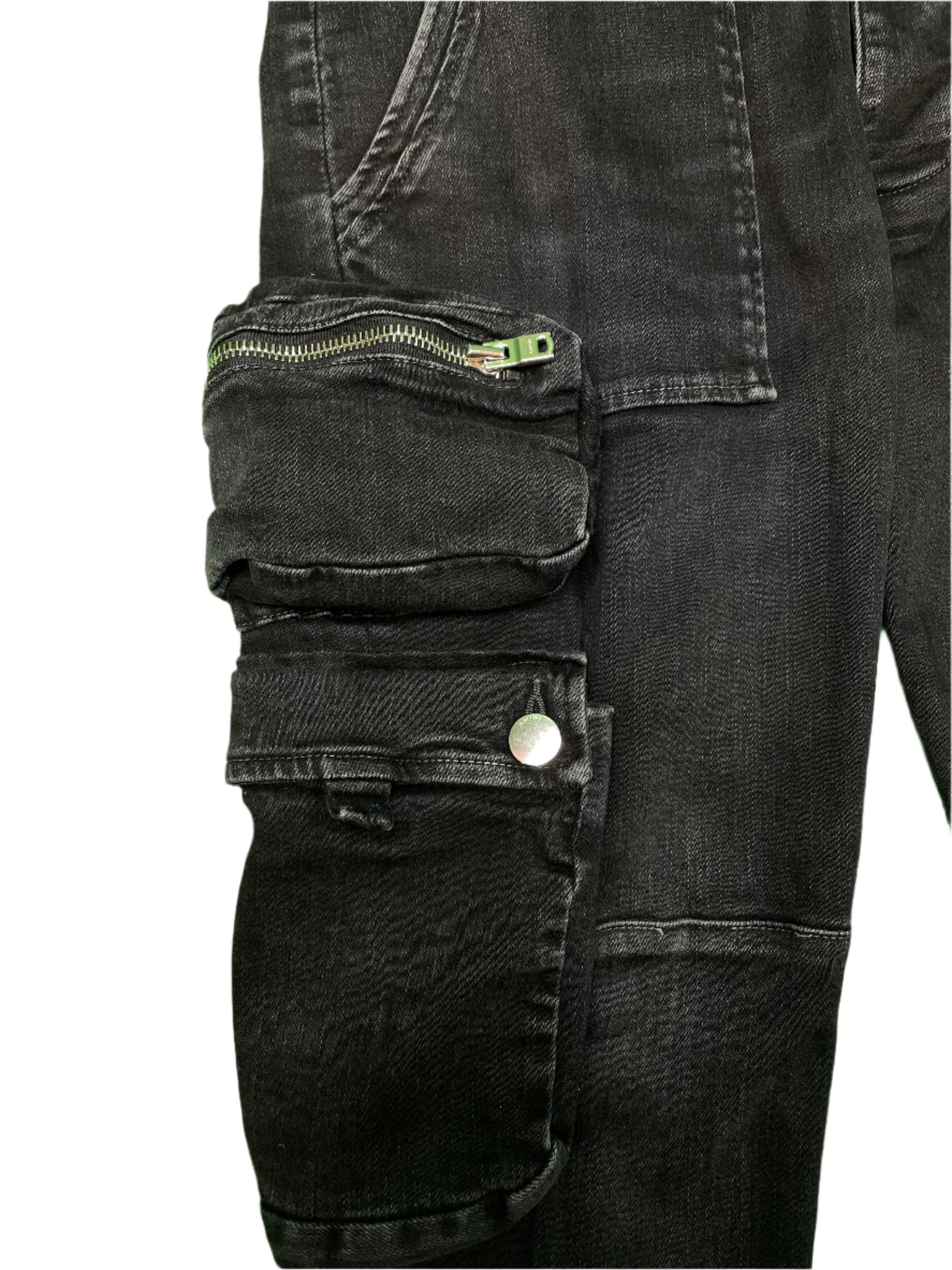 Amiri Cargo Black Jeans