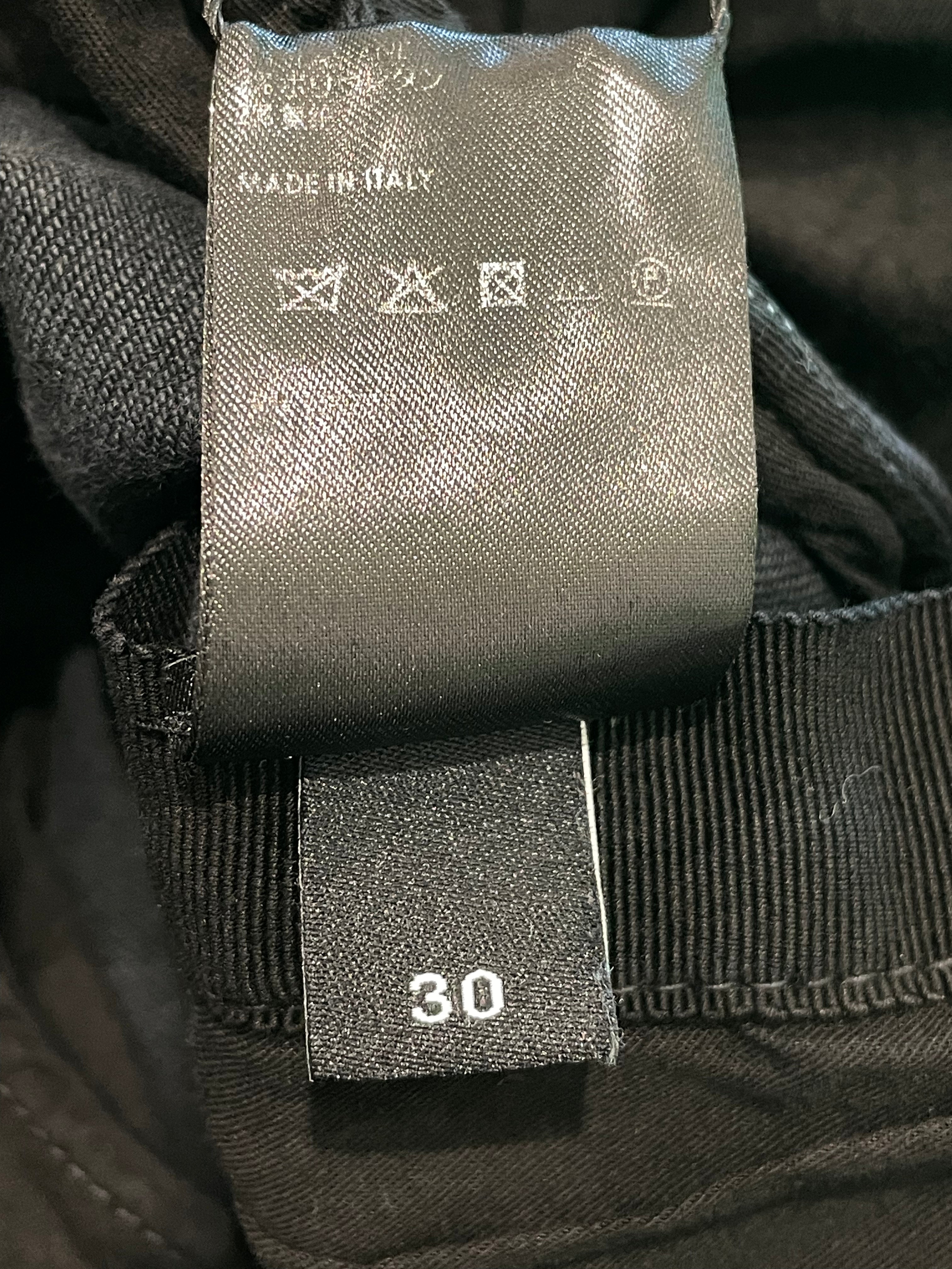 Amiri Cargo Black Jeans