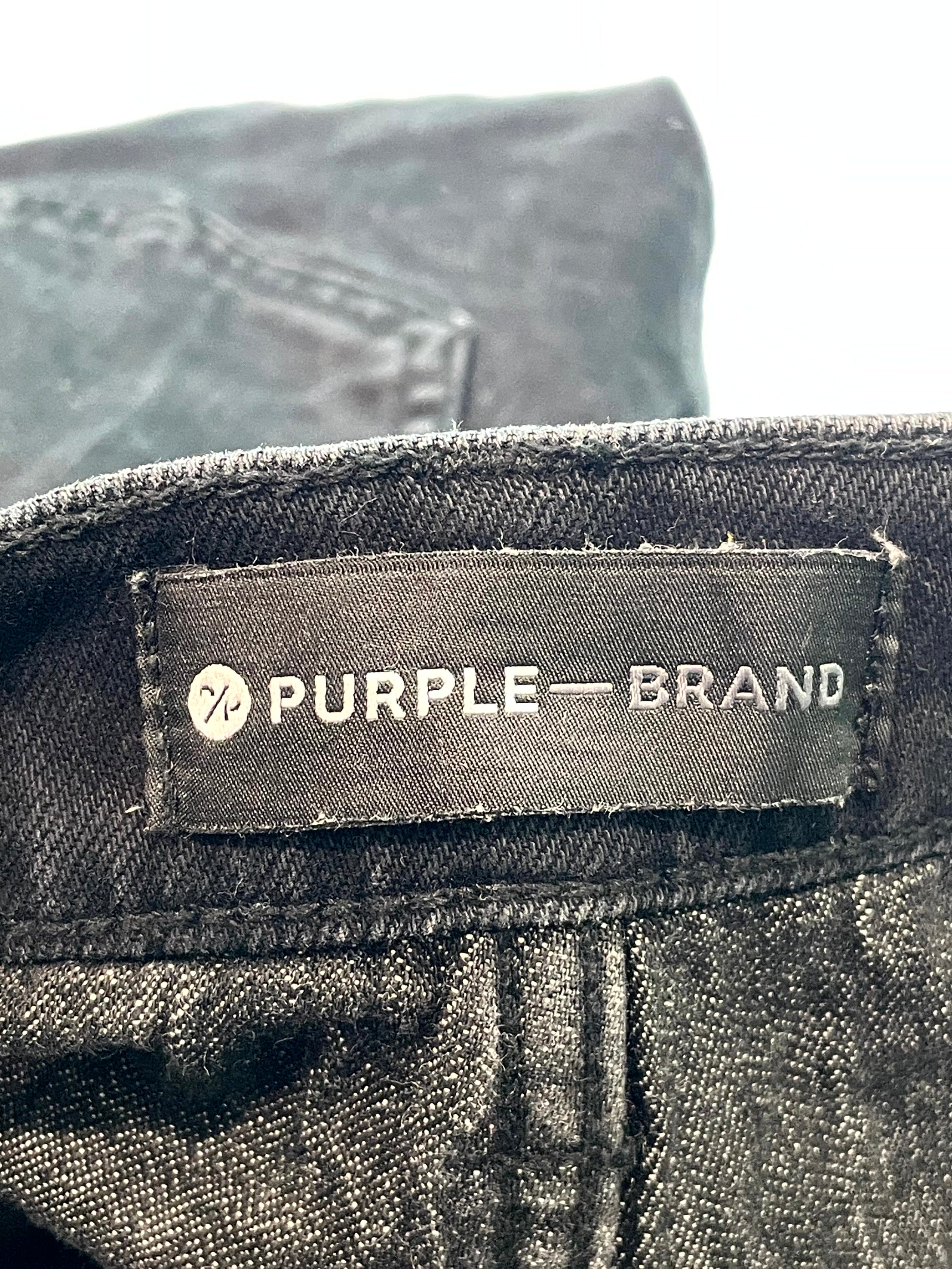 Purple Brand Black Jeans