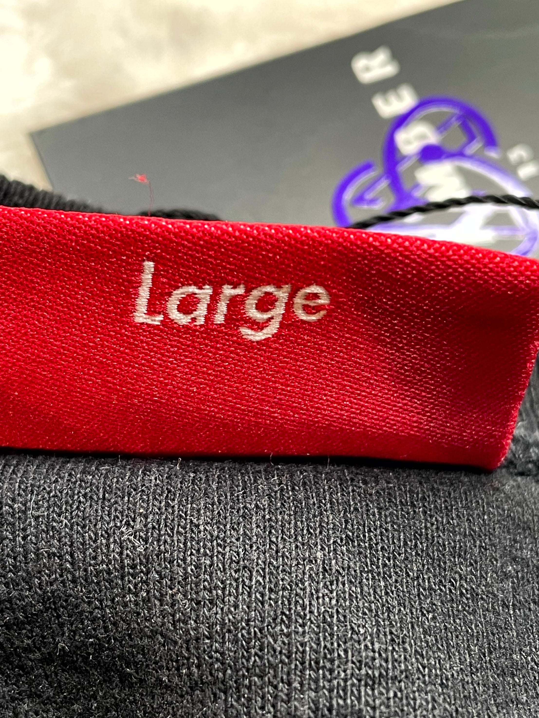 Supreme All Over Inverse Black Crewneck