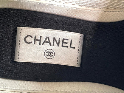 Chanel Monogram Black & Cream Sneakers