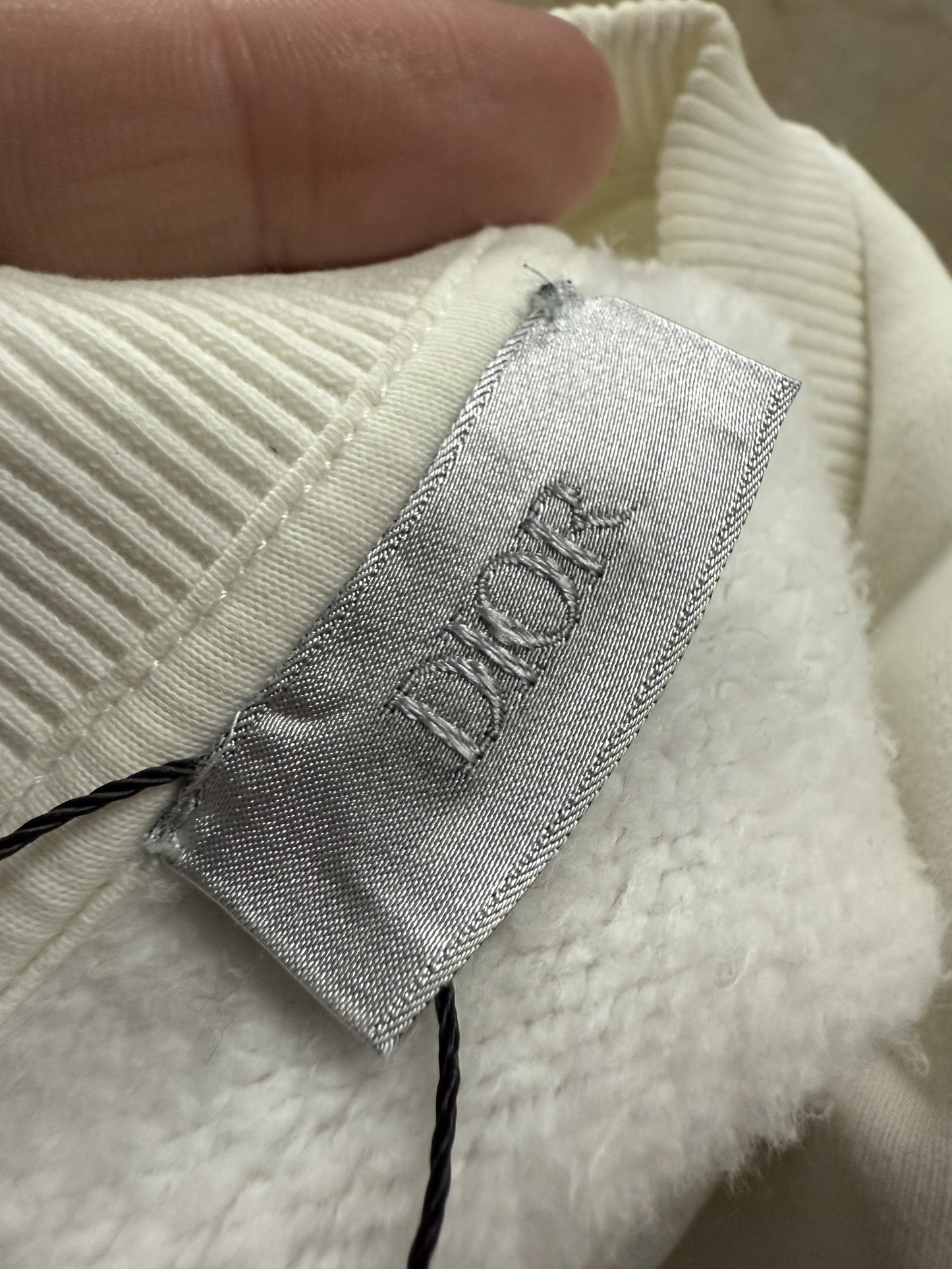 Dior Bee Crewneck White Used Medium