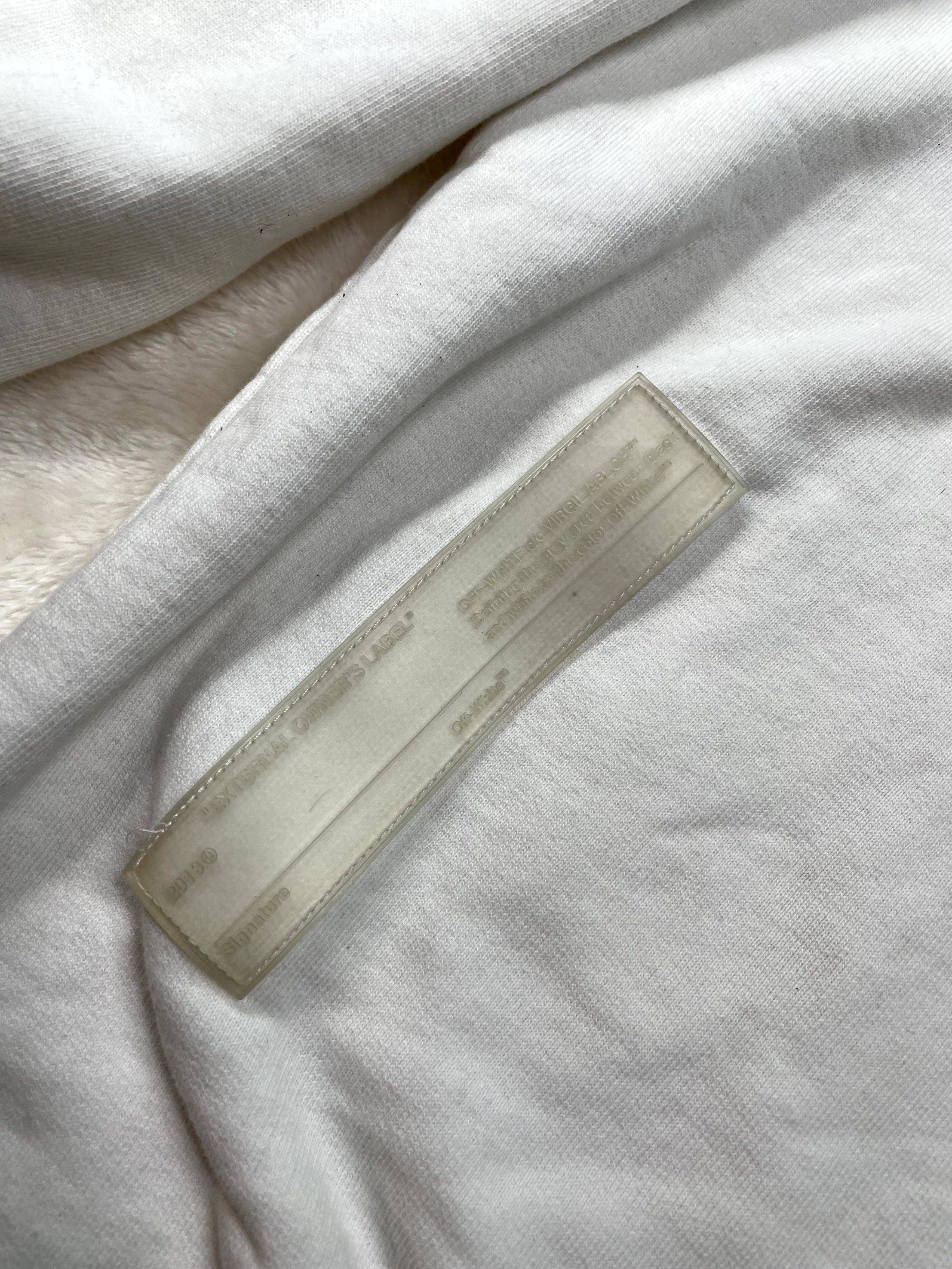 Off-White Small Logo White Crewneck